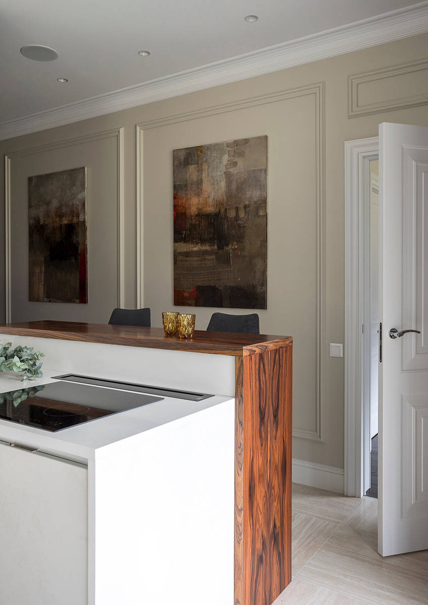 Houzz тур: Квартира с телевизором, которого не видно