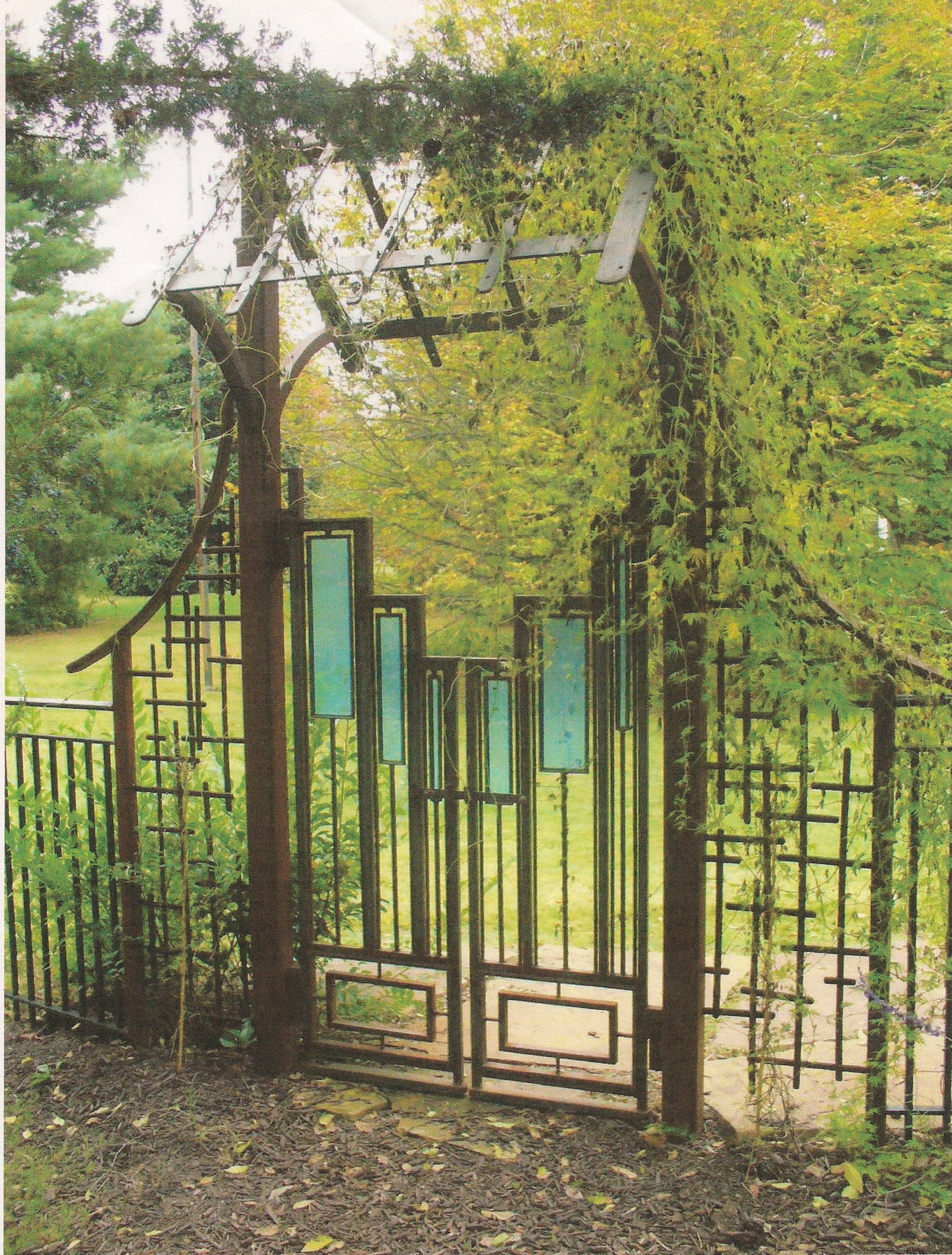 Фотоохота: 91 идея декора для калитки