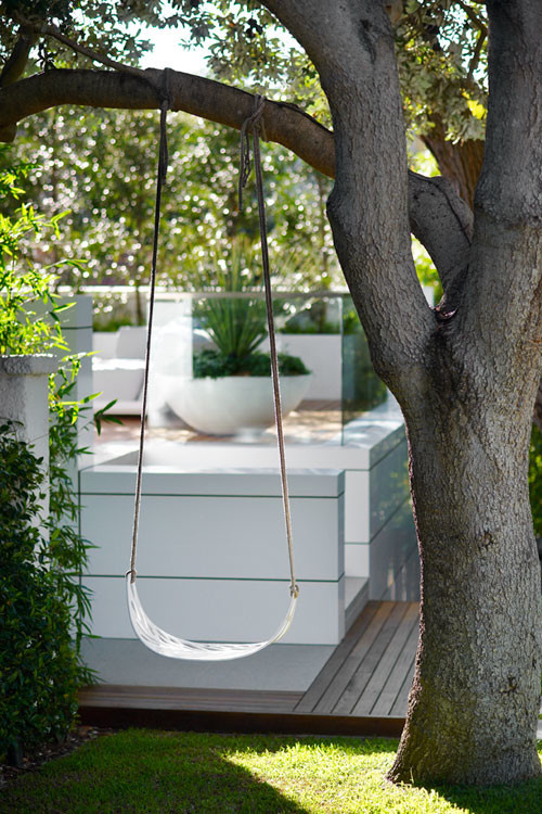Фотоохота: 67 идей для дачных качелей