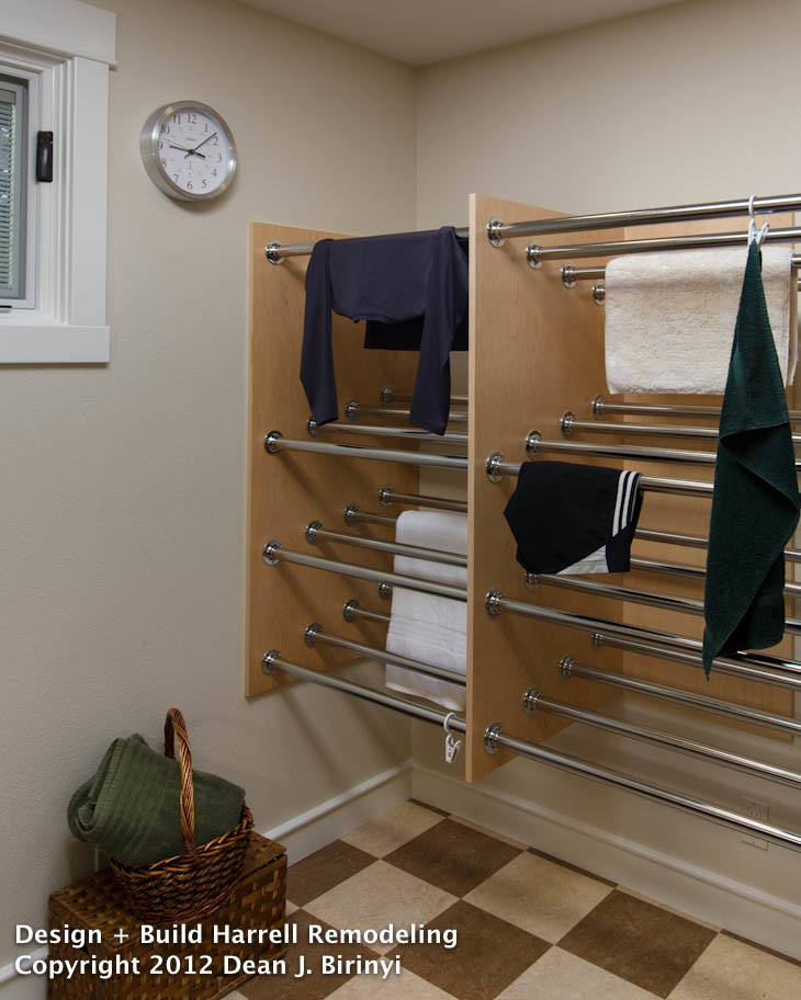 Вопрос: Где сушить белье, если не «на веревочке»?