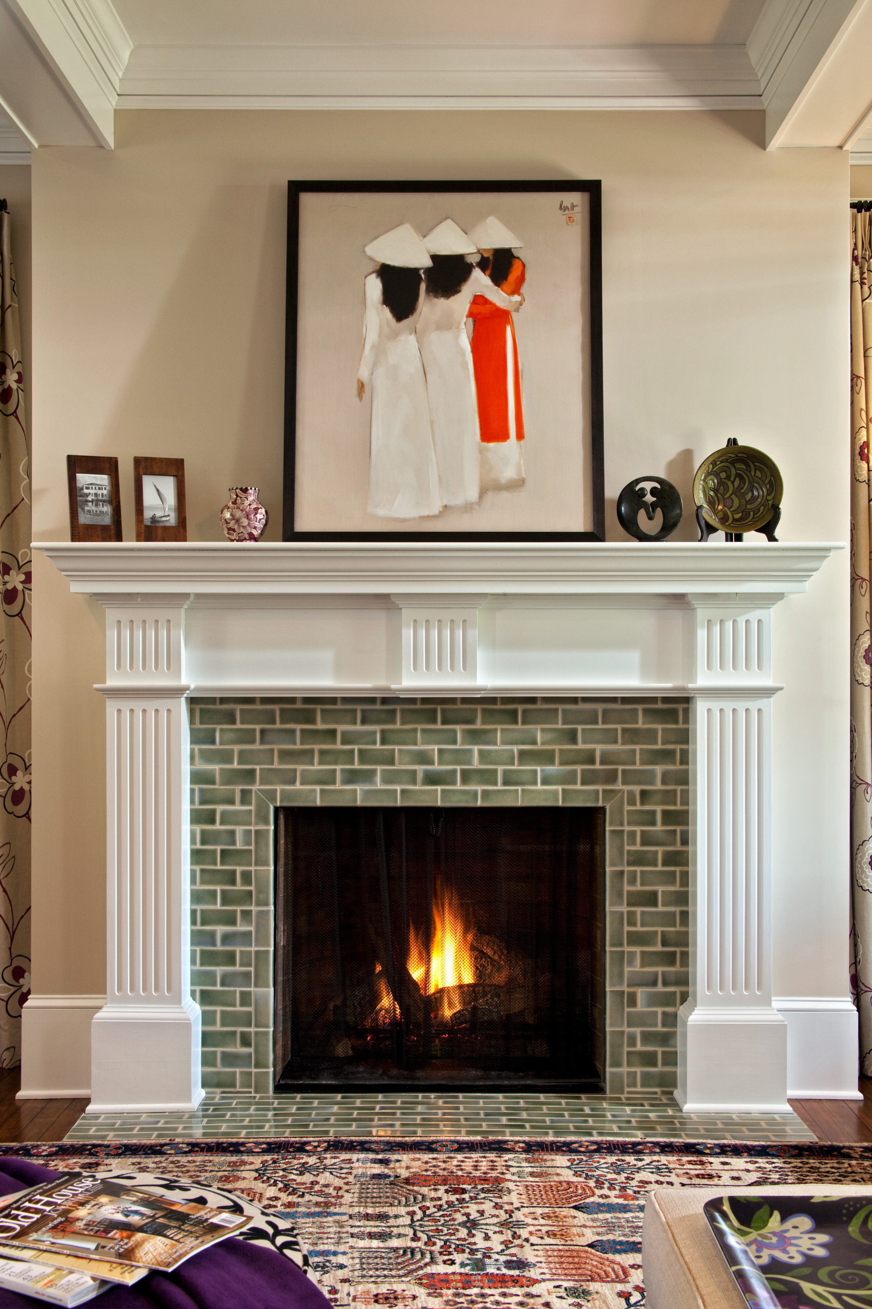 Фотоохота: 101 идея для украшения камина