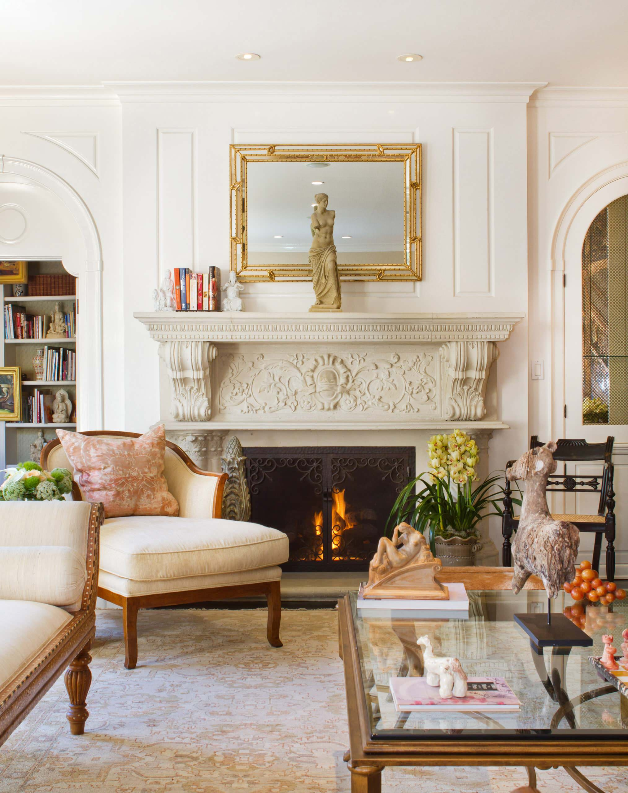 Фотоохота: 101 идея для украшения камина