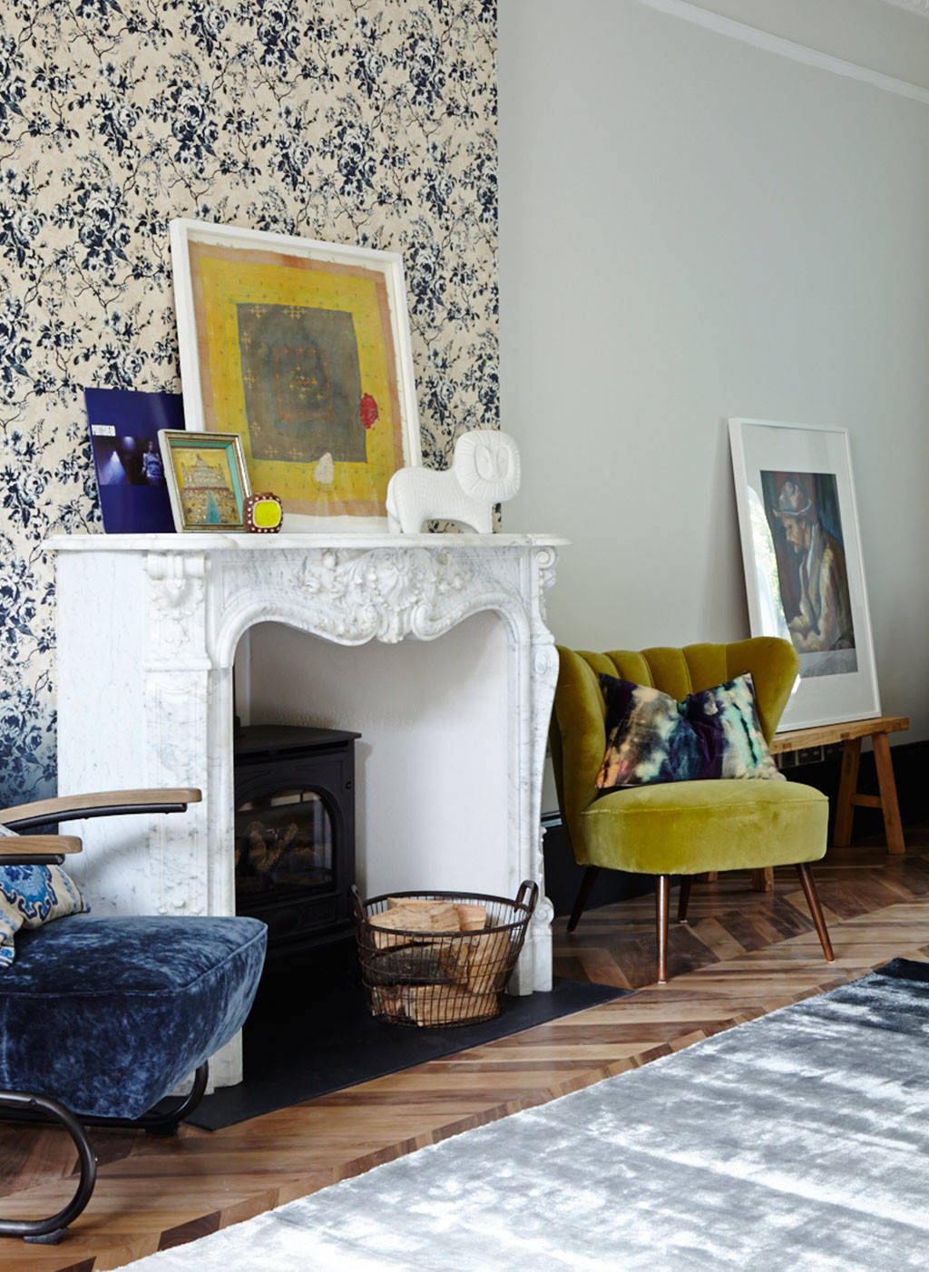 Фотоохота: 101 идея для украшения камина