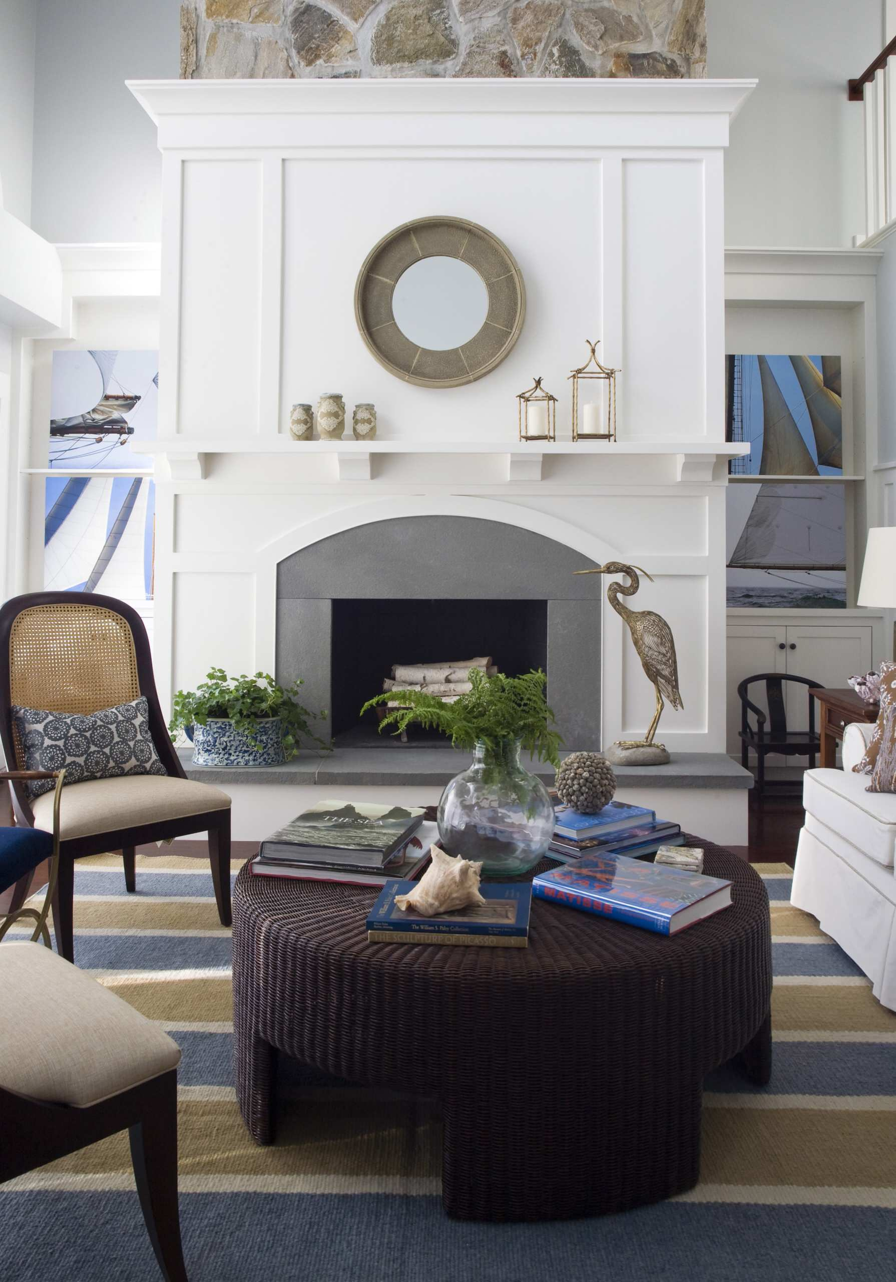 Фотоохота: 101 идея для украшения камина