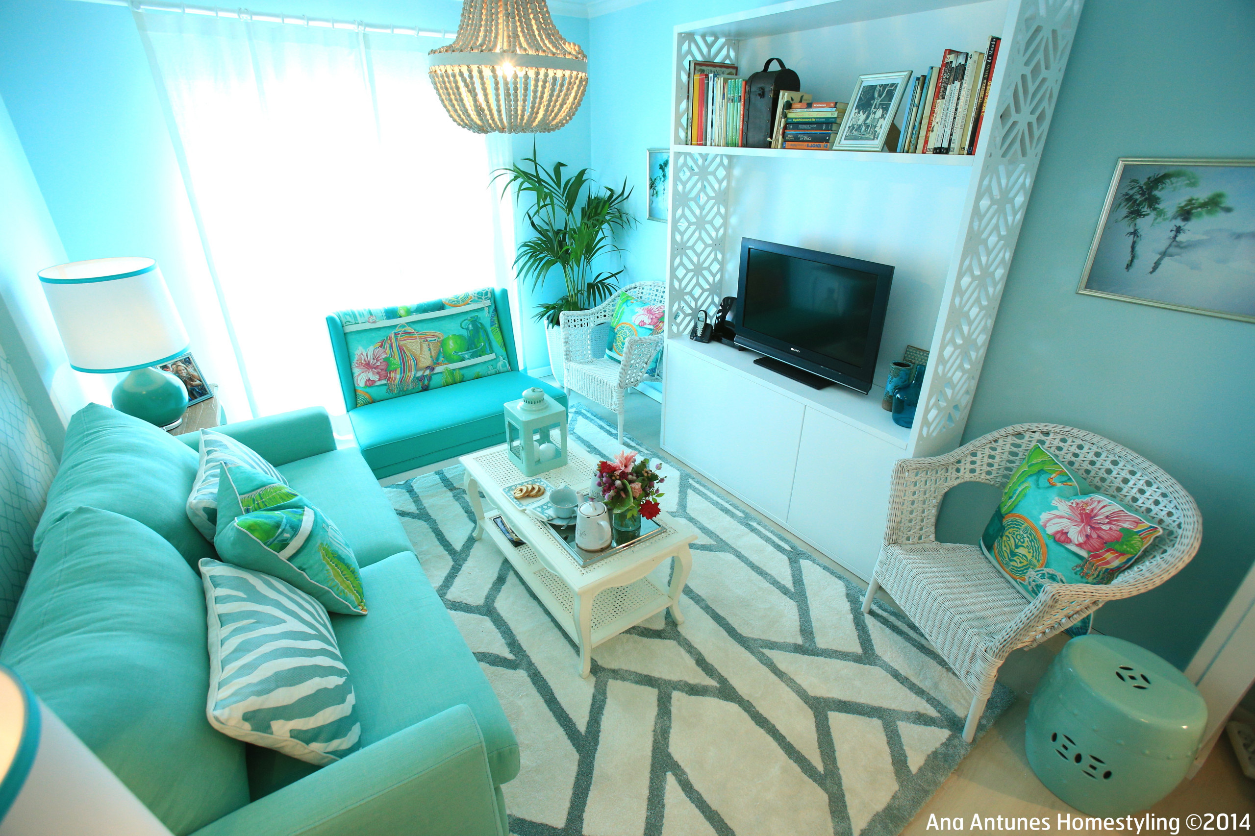 Цвет счастья: Как лучше использовать бирюзовый в интерьере