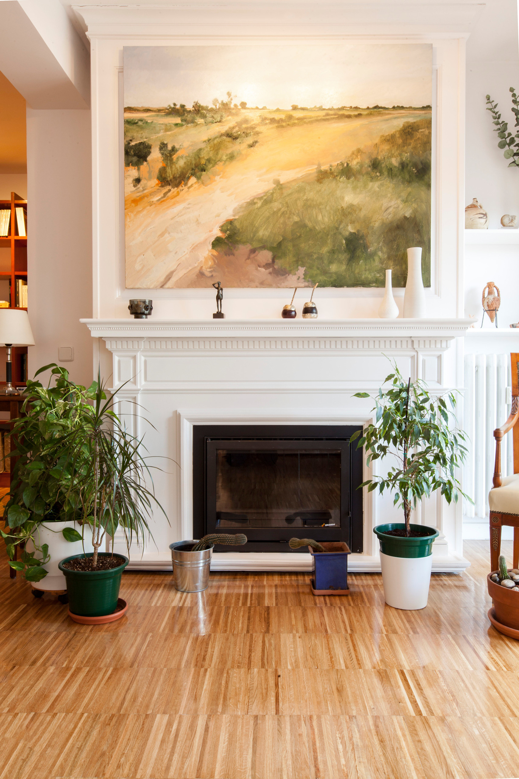 Фотоохота: 101 идея для украшения камина