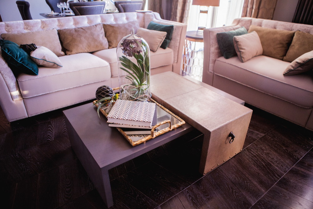 Houzz тур: «Женский» лофт с акцентами ар деко