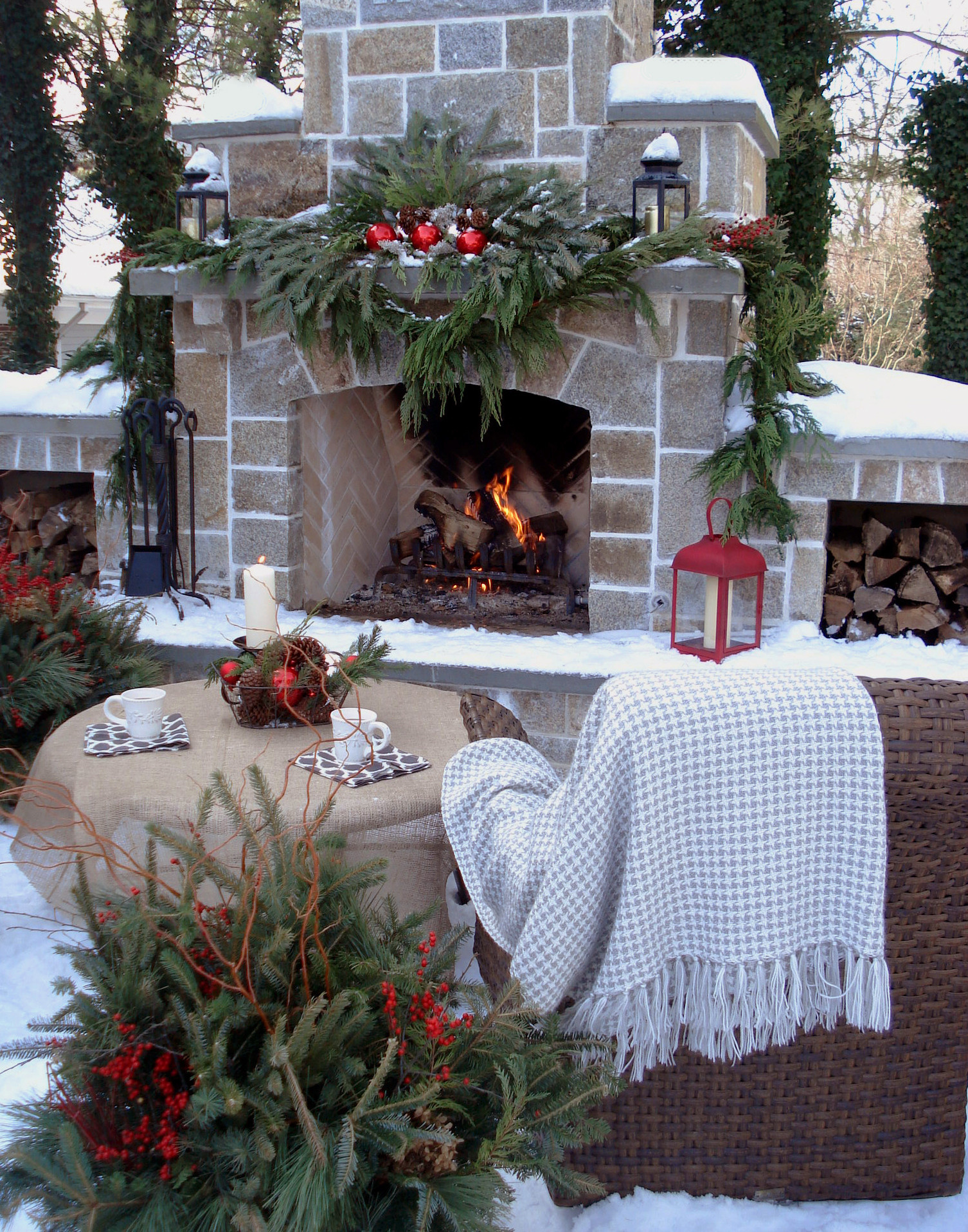 Как правильно: Использовать патио зимой