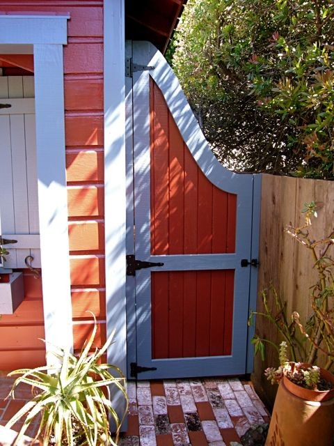 Фотоохота: 91 идея декора для калитки