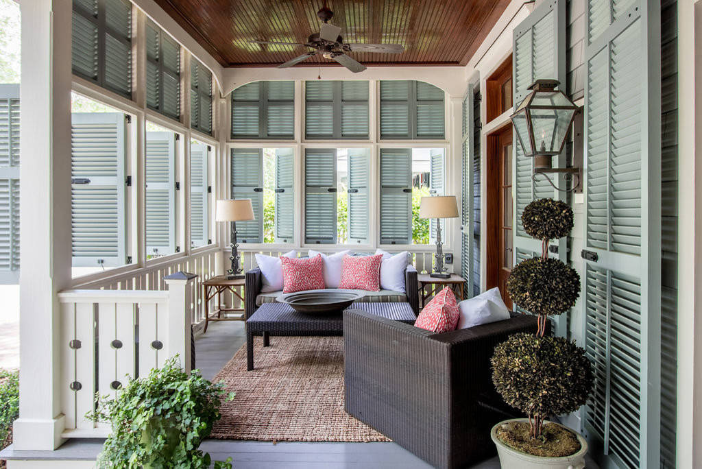 Фотоохота: 20 веранд с красивой защитой от любопытных глаз