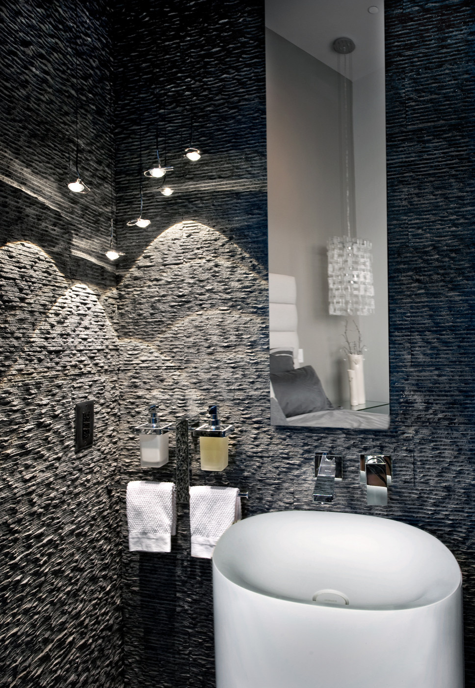 Фотоохота: 93 идеи для освещения зеркала в ванной комнате