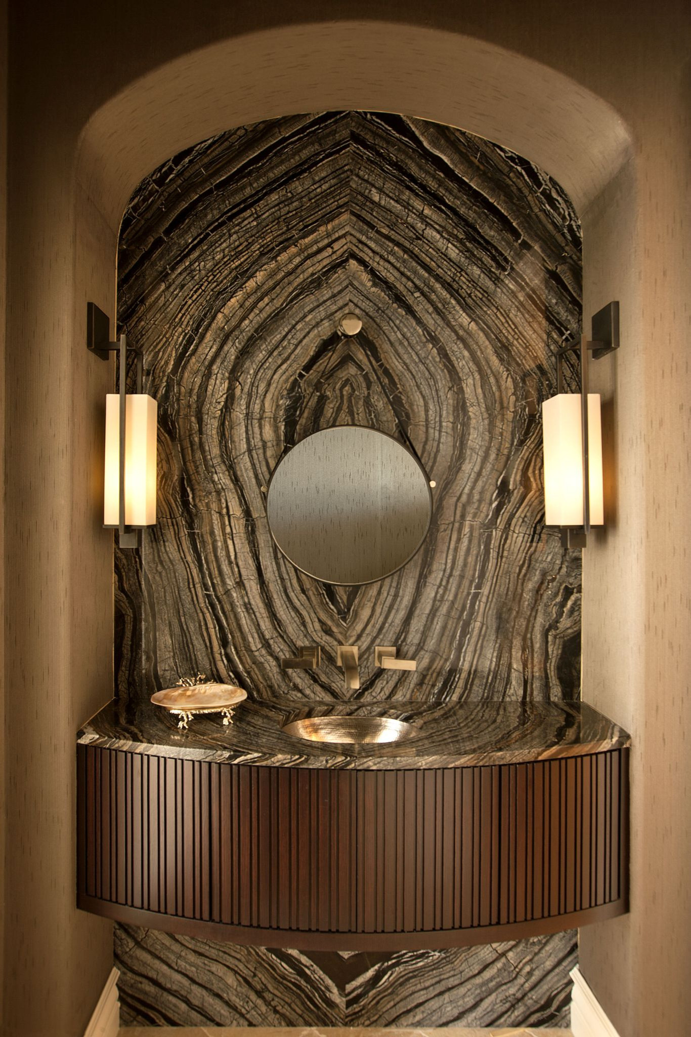 Фотоохота: 93 идеи для освещения зеркала в ванной комнате