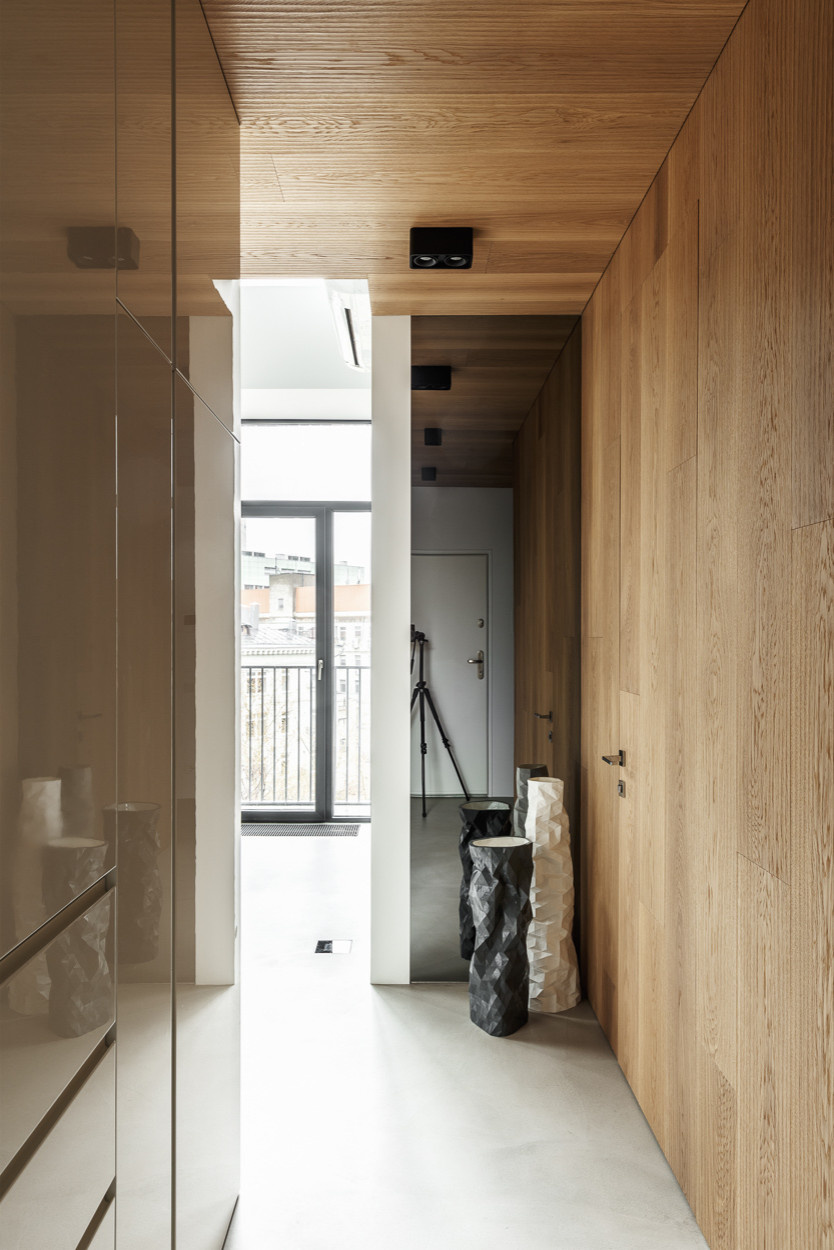 Houzz тур: Апартаменты в мансарде с зимним садом