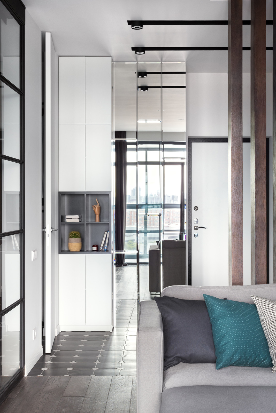 Houzz тур: Необычный интерьер для холостяка