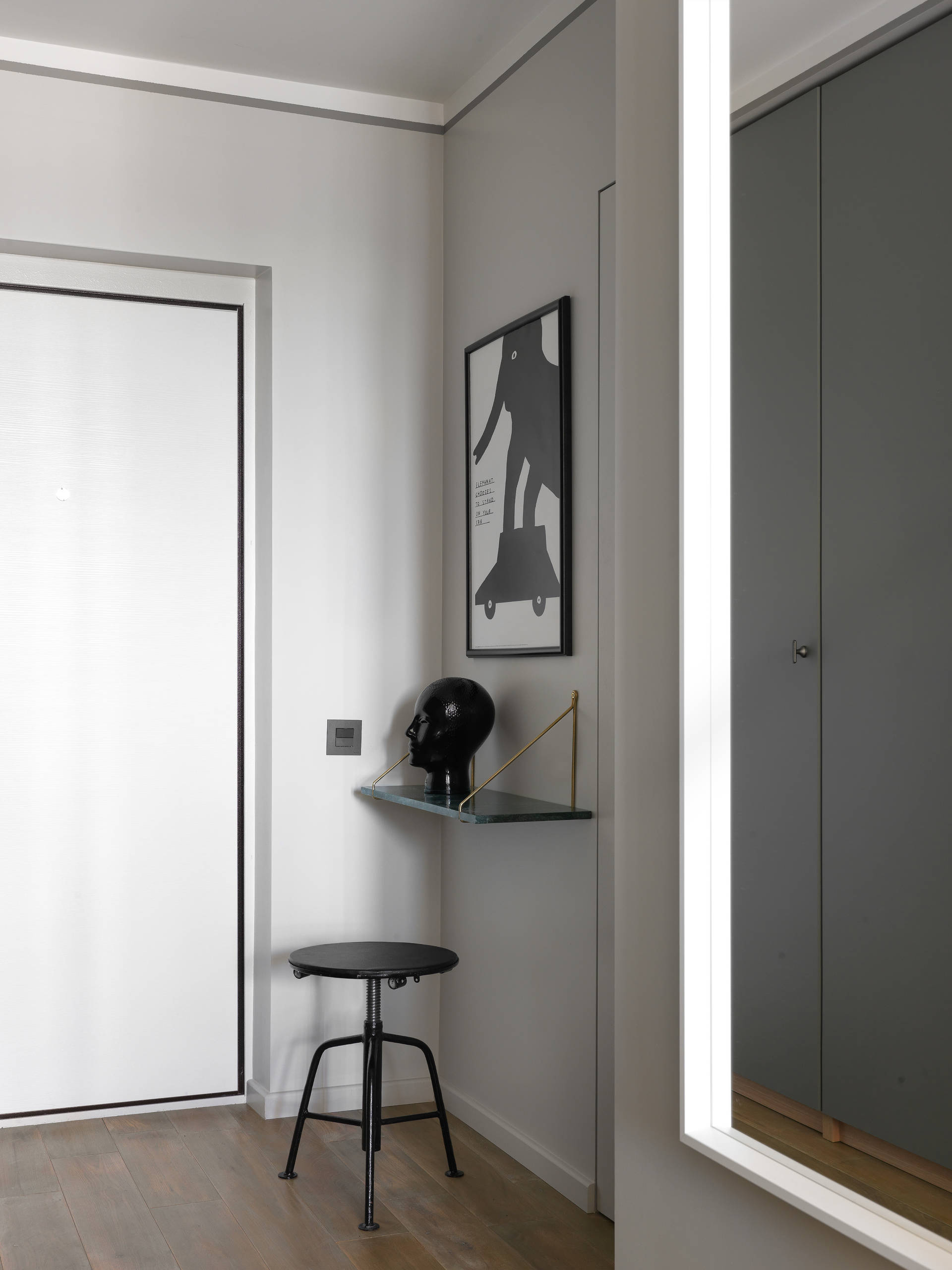 Houzz тур: Студия 27 кв.м с намёком на лофт