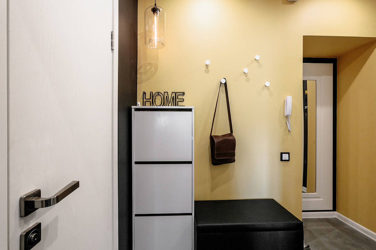 Houzz тур: Квартира с черной меловой кухней в Иваново