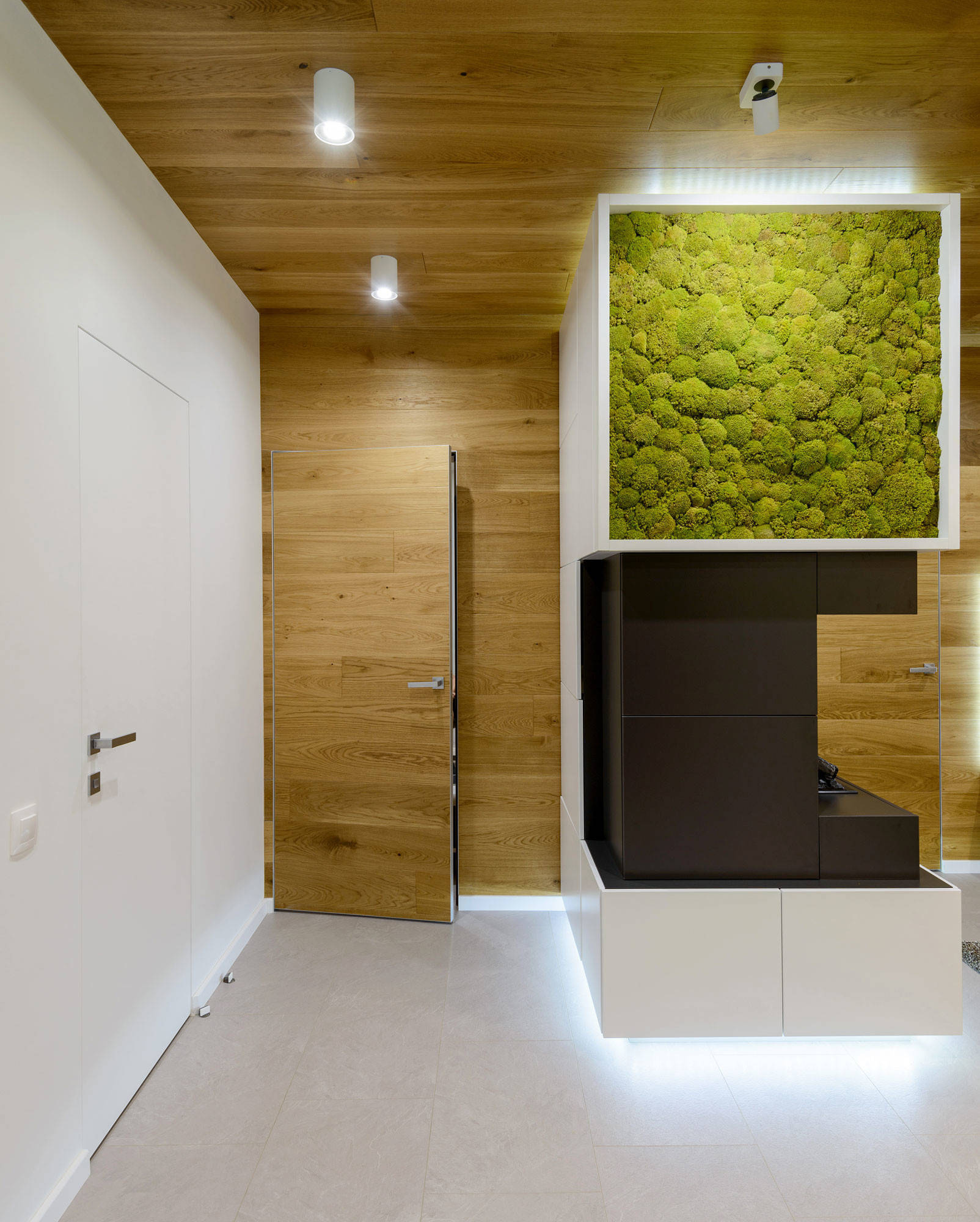 Houzz тур: Камин, мох и граффити в Новосибирске