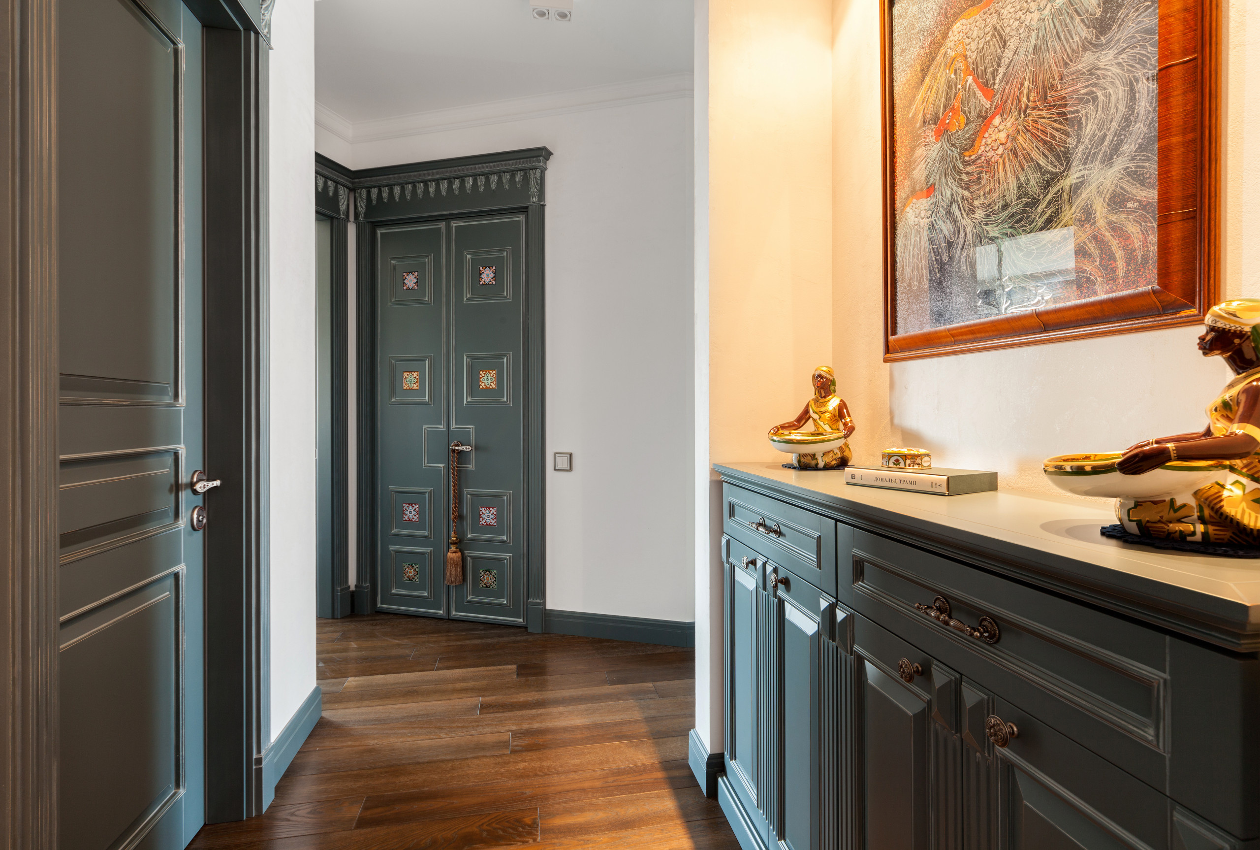 Houzz тур: Интерьерный микс из классики и восточных мотивов