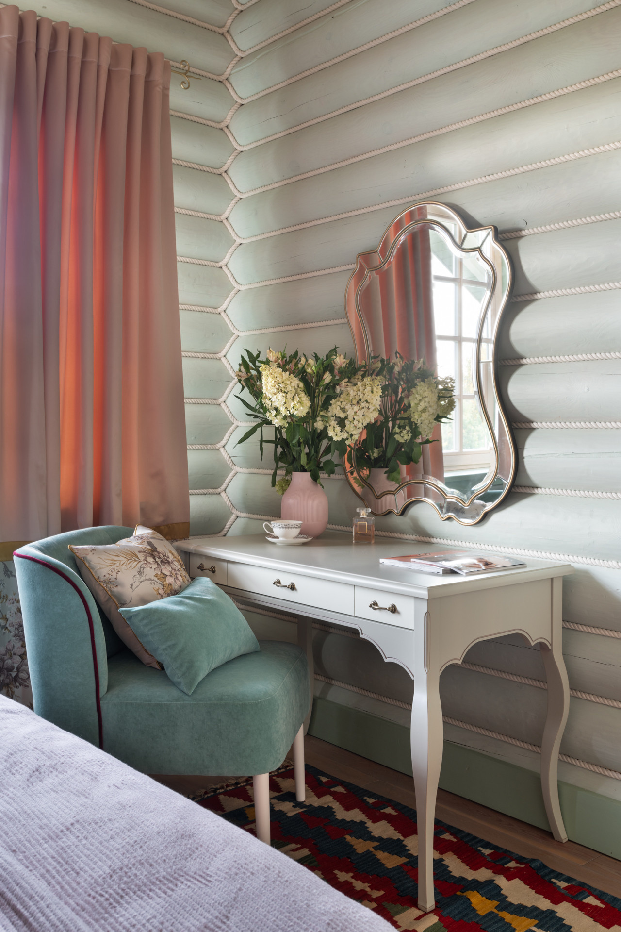 До и после: Обновление бревенчатого дома