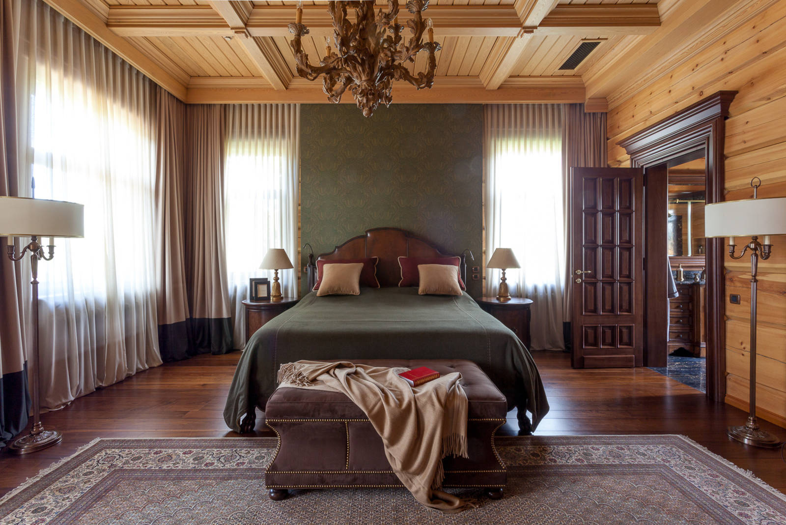 Навесные потолки для спальни