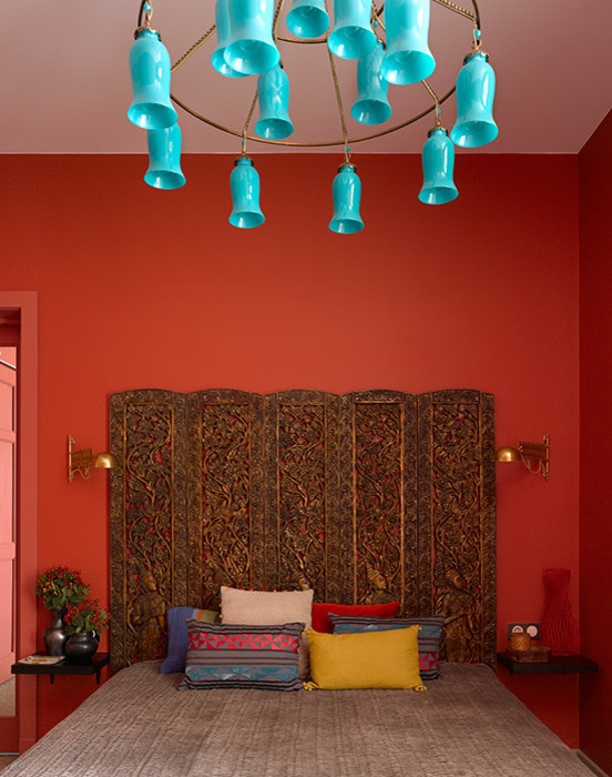 Houzz тур: Винтаж и яркая этника в московской квартире