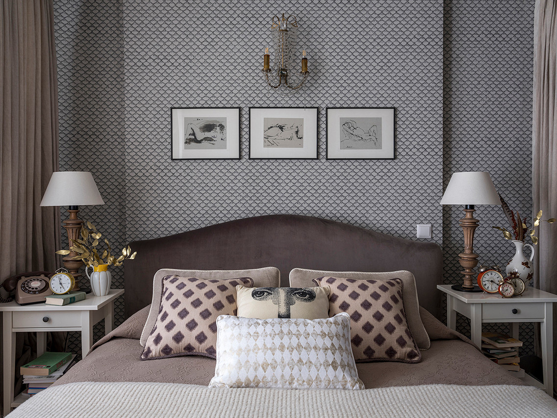 Houzz тур: Эклектичный интерьер с коллекцией будильников