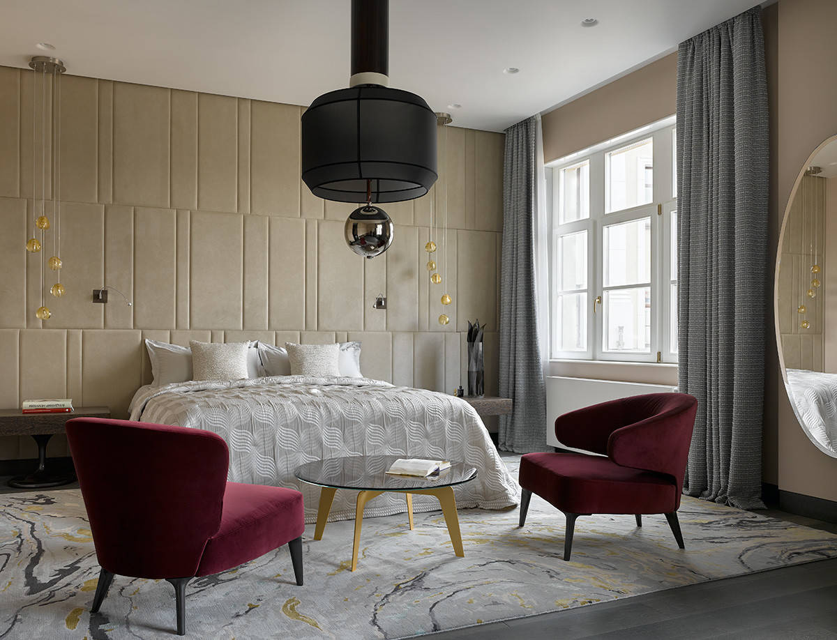 Houzz тур: Квартира с агатами на стенах