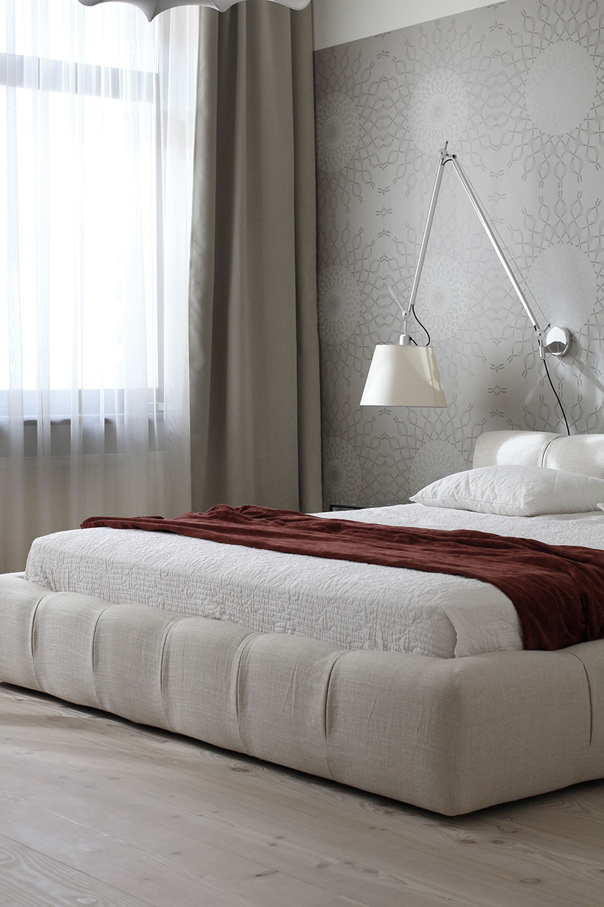 Houzz тур: Квартира на Крестовском острове с минимумом декора