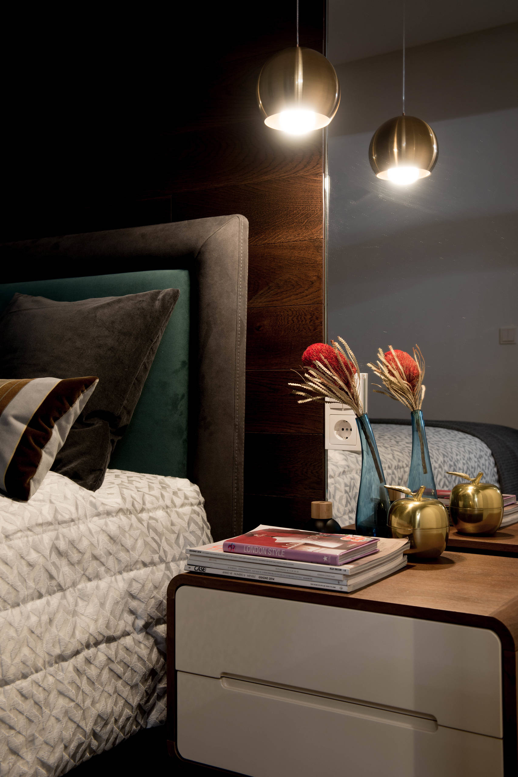 В гостях: Изумрудный интерьер на Пресне