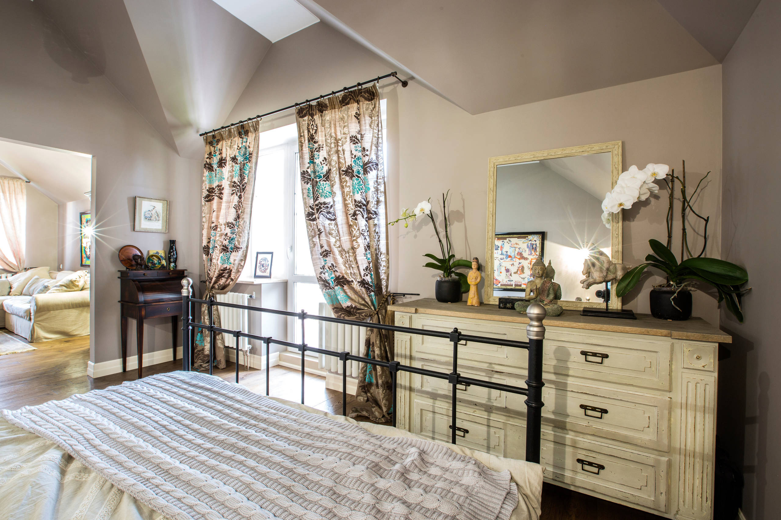 В гостях: Винтажные каре в доме дизайнера на Новой Риге