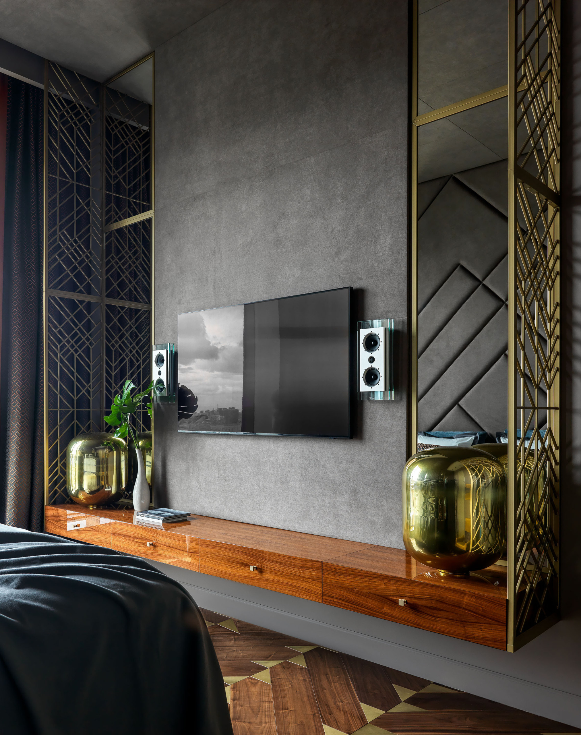 Houzz тур: Огонь-интерьер с видом на Москва-сити