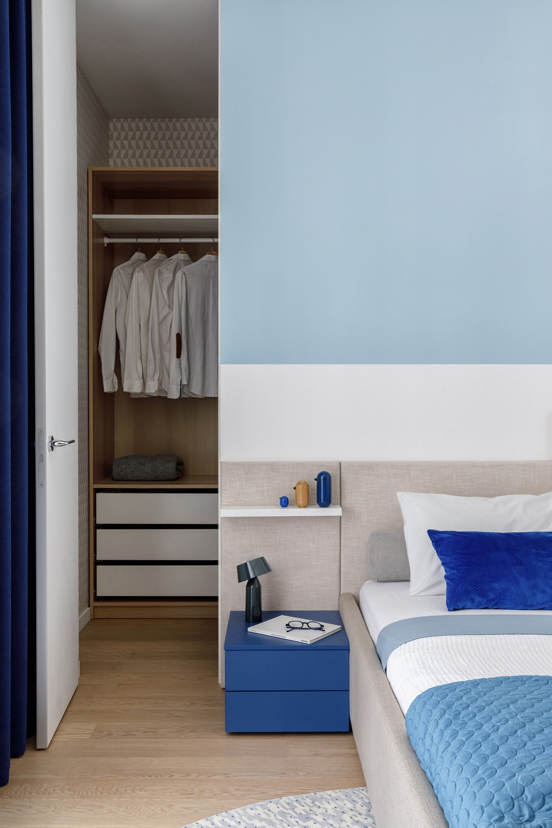 Houzz тур: Колор-блокинг для молодой семьи