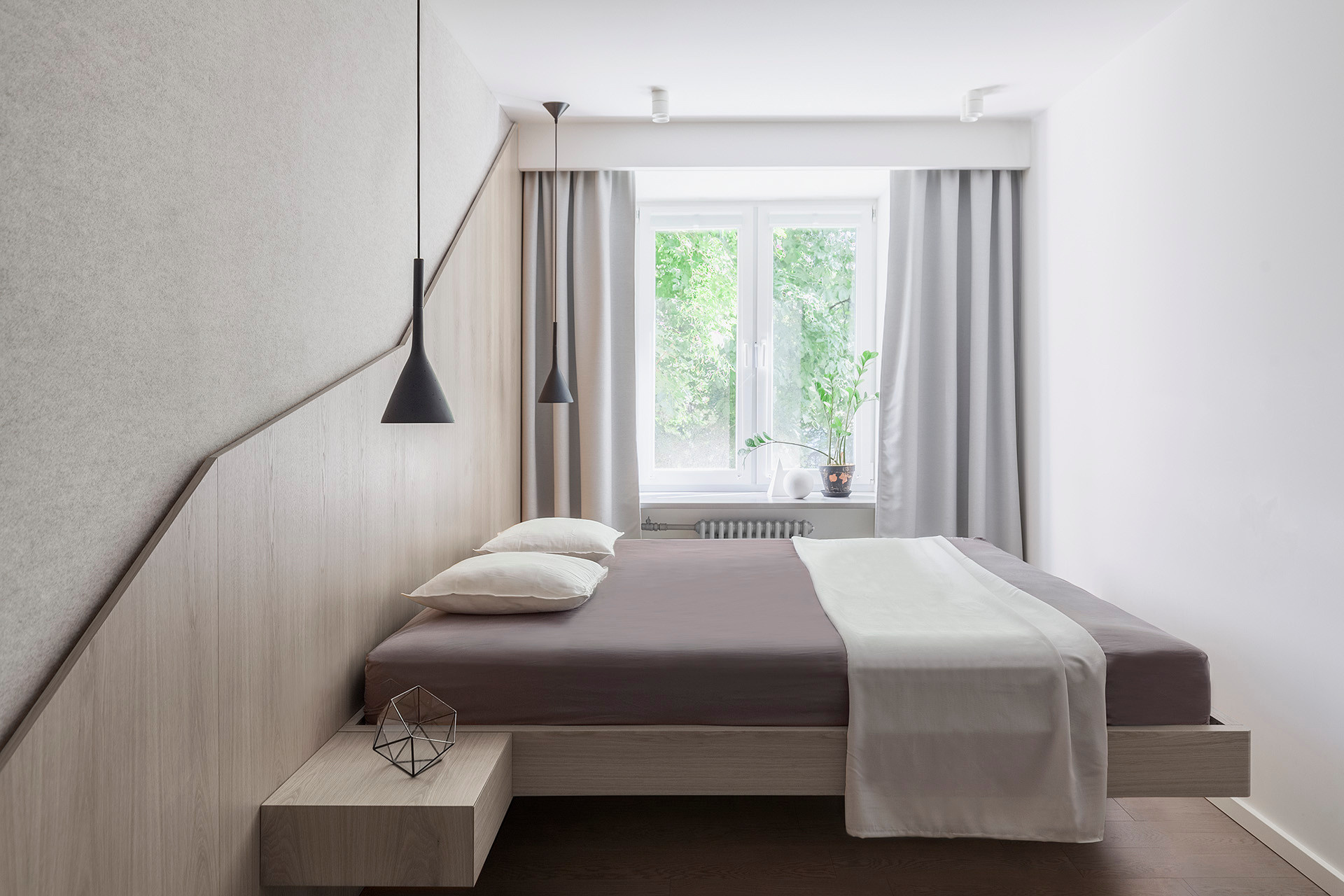 Houzz тур: Лаконичный проект для молодой семьи в маленькой трёшке