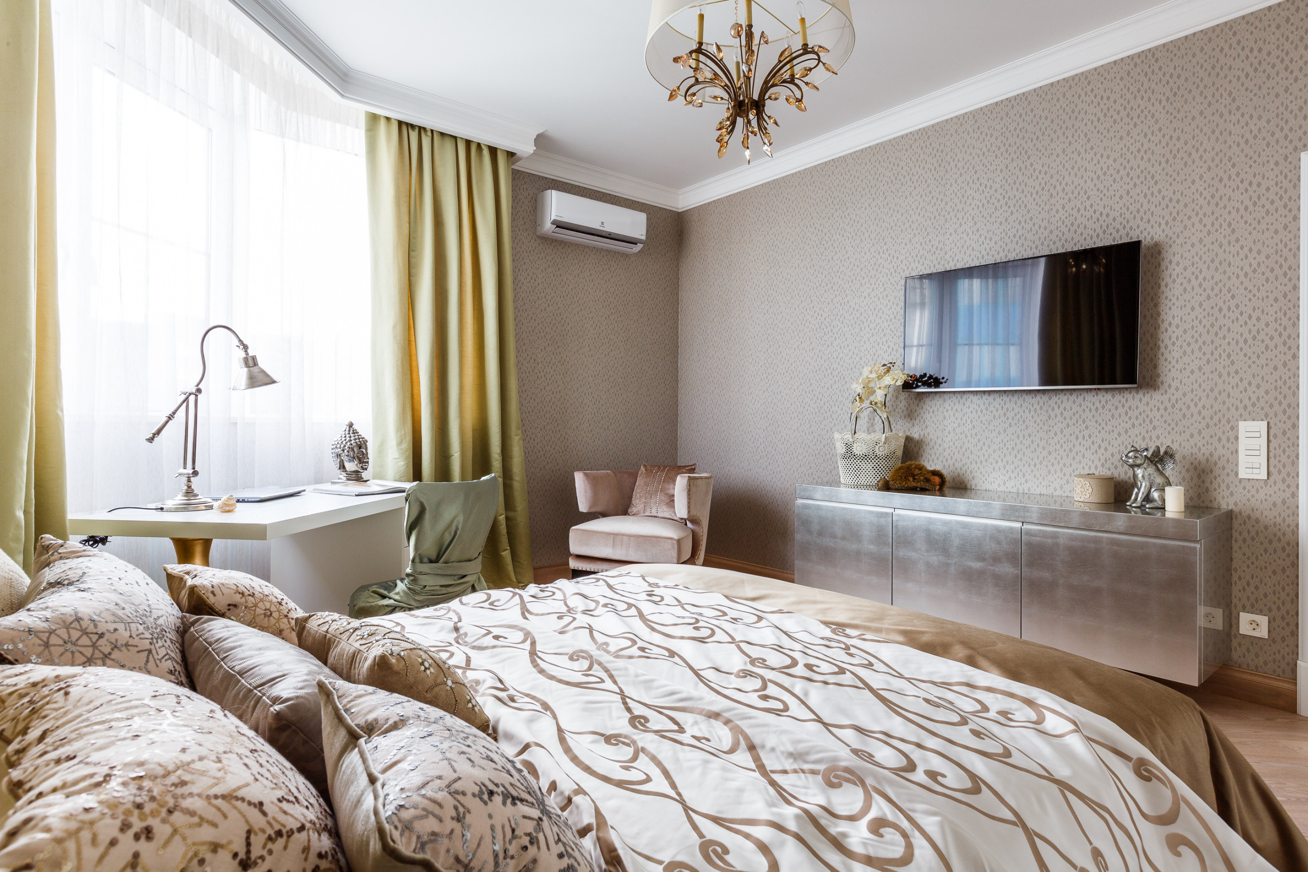 Houzz тур: Квартира в Краснодаре с тремя спальнями