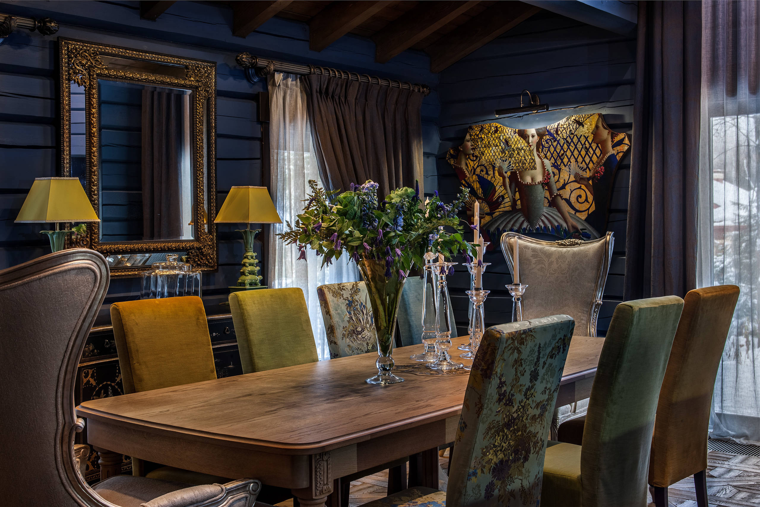 Houzz тур: Французский дух и шинуазри в Подмосковье