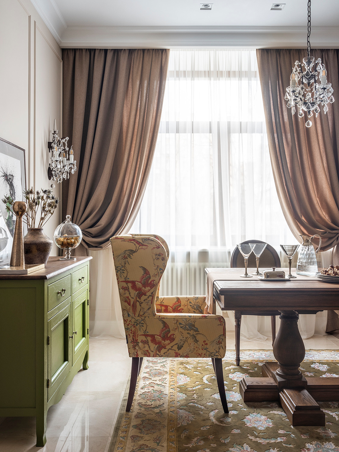 Houzz тур: Квартира как отель — соединенная из трех малогабариток