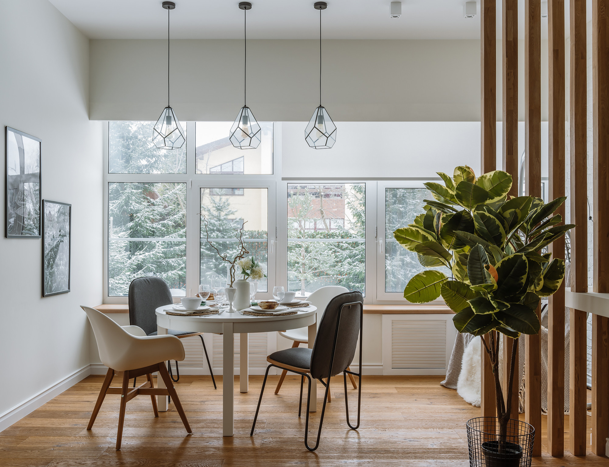 Houzz тур: Загородный дом в окружении сосен