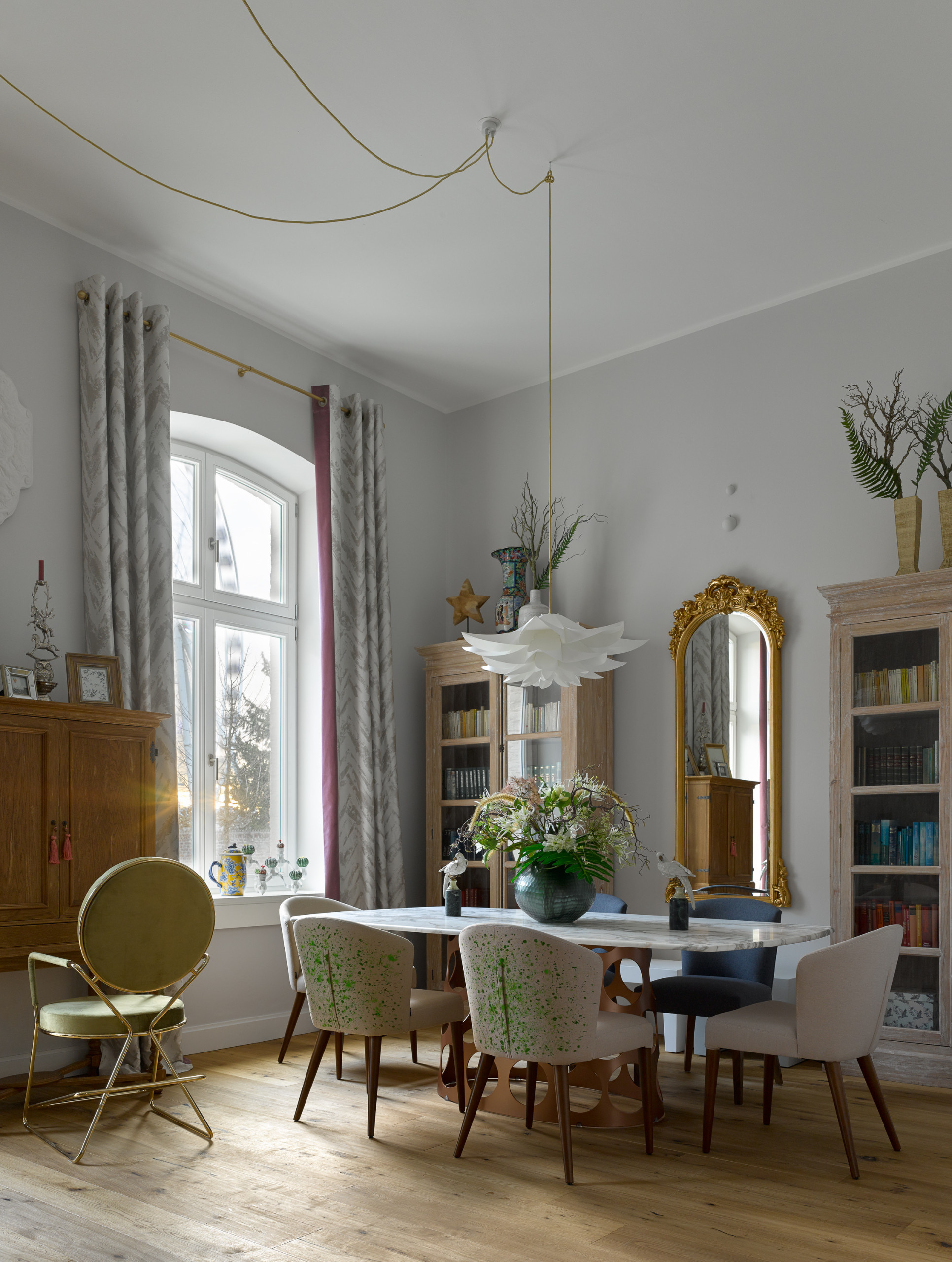 Houzz Германия: Квартира в Дюссельдорфе для русских заказчиков