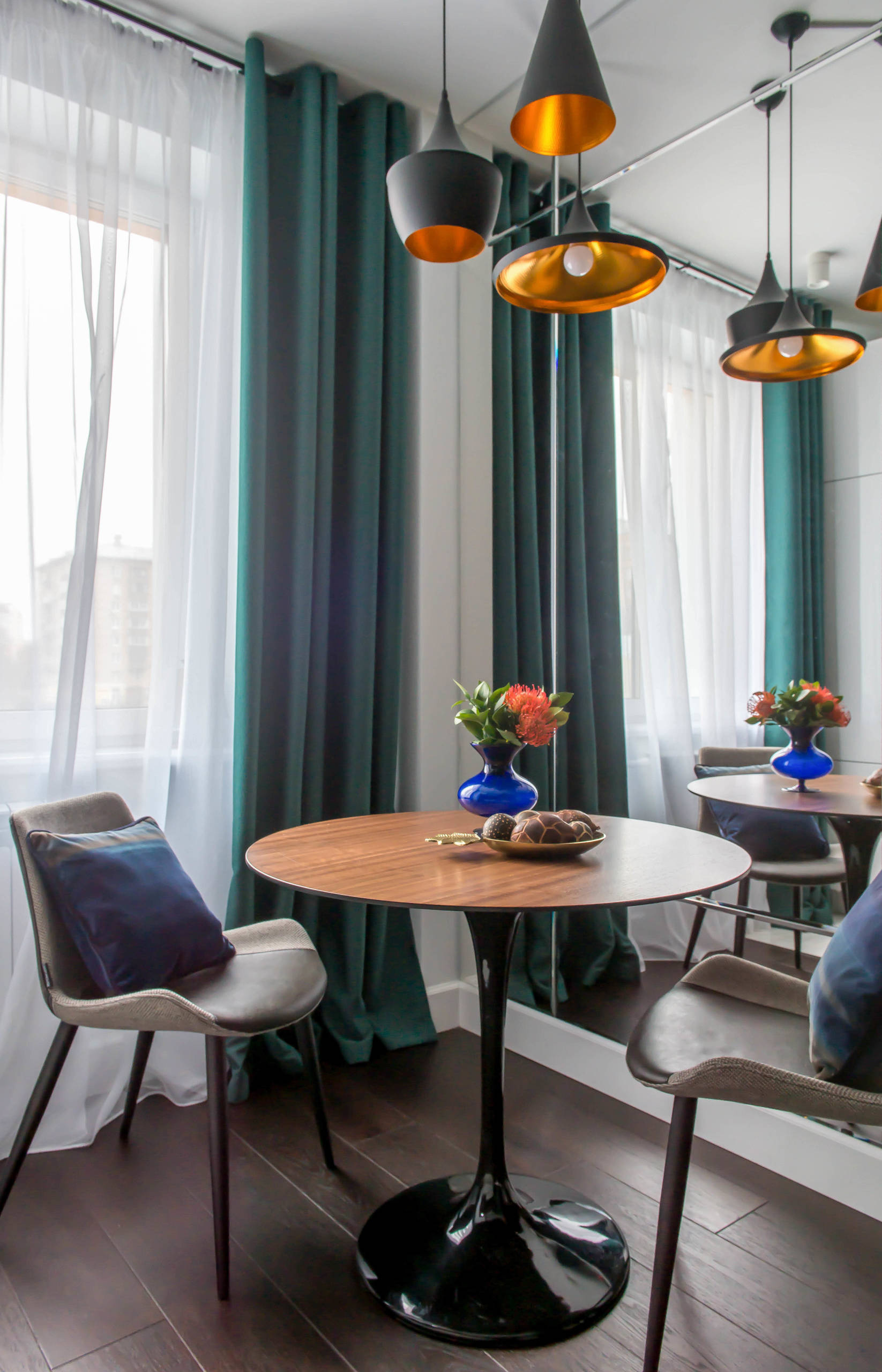 В гостях: Изумрудный интерьер на Пресне