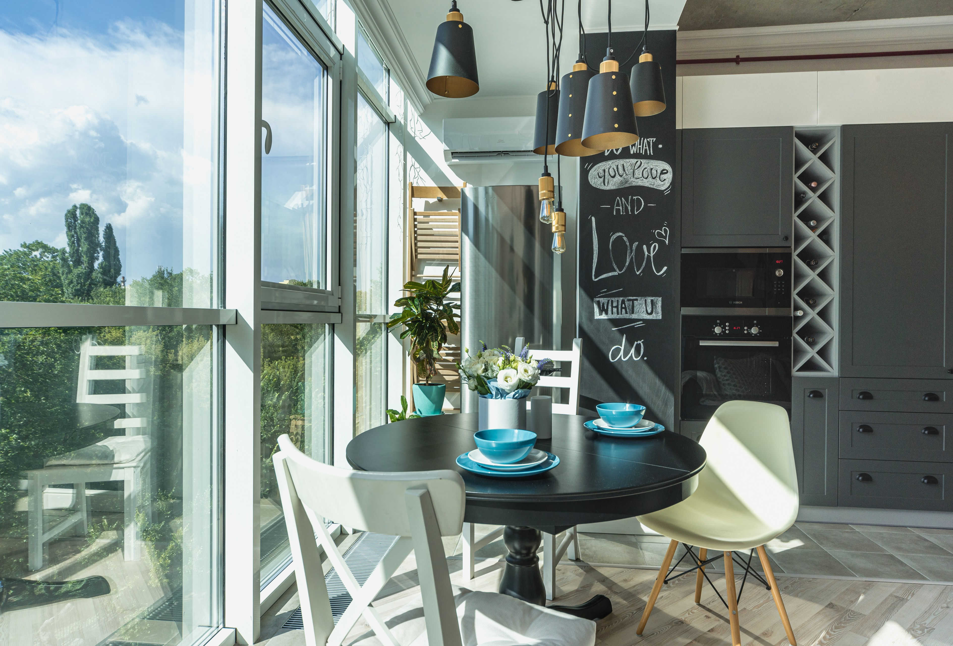 В гостях: Квартира с диагональными стенами