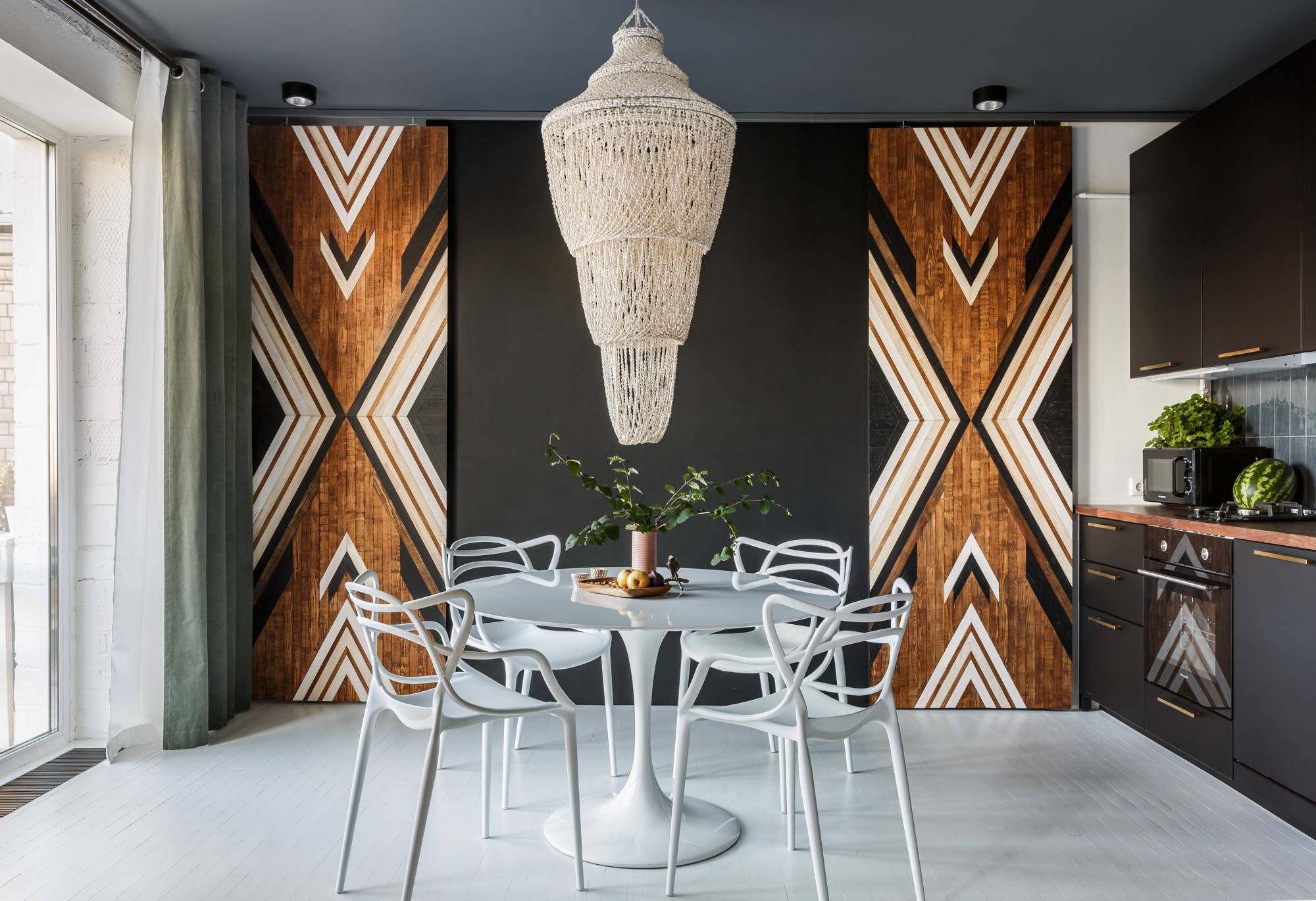 Houzz тур: Апартаменты в аренду — тропический шик в центре Москвы