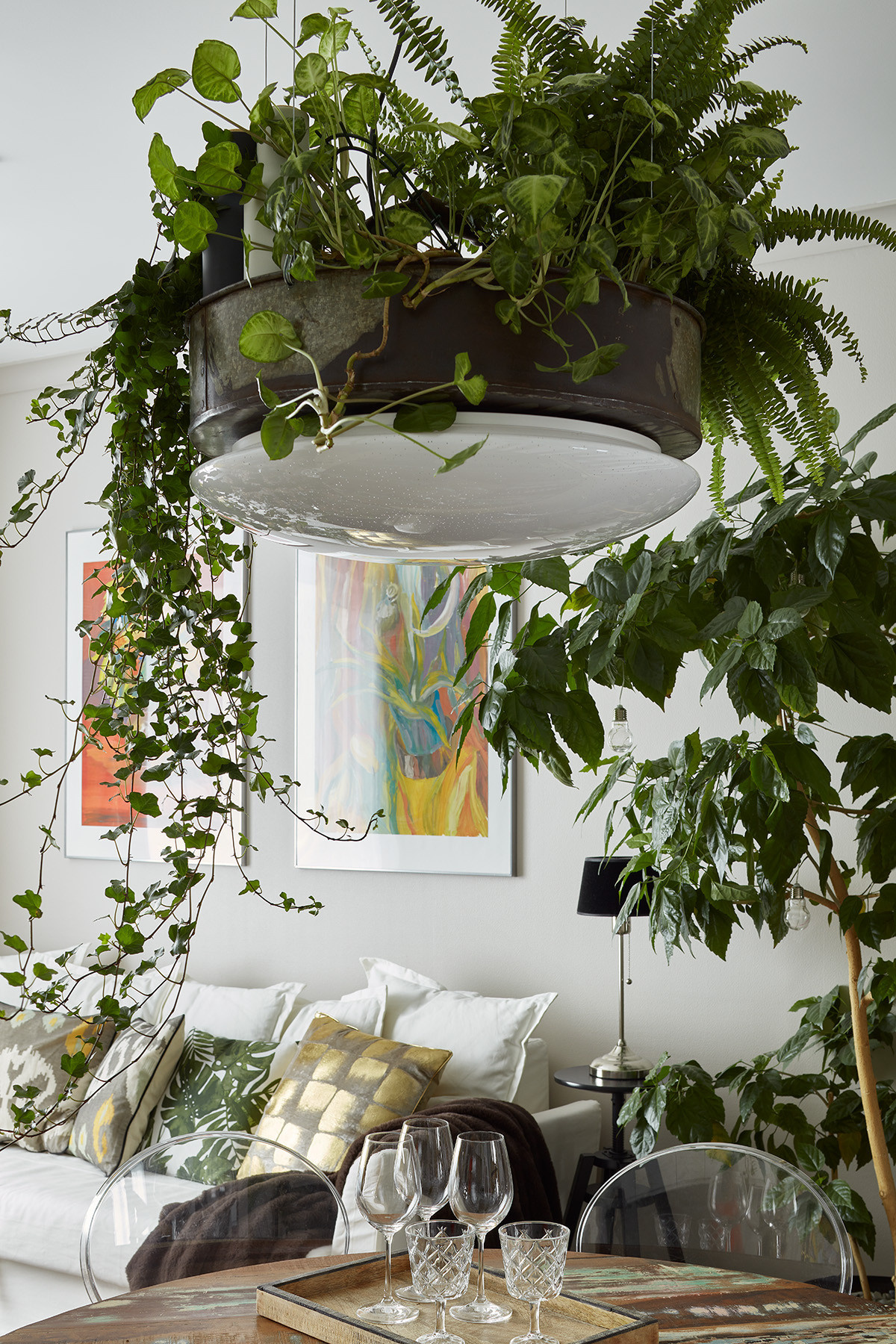 В гостях: Солнечная квартира для семьи дизайнера