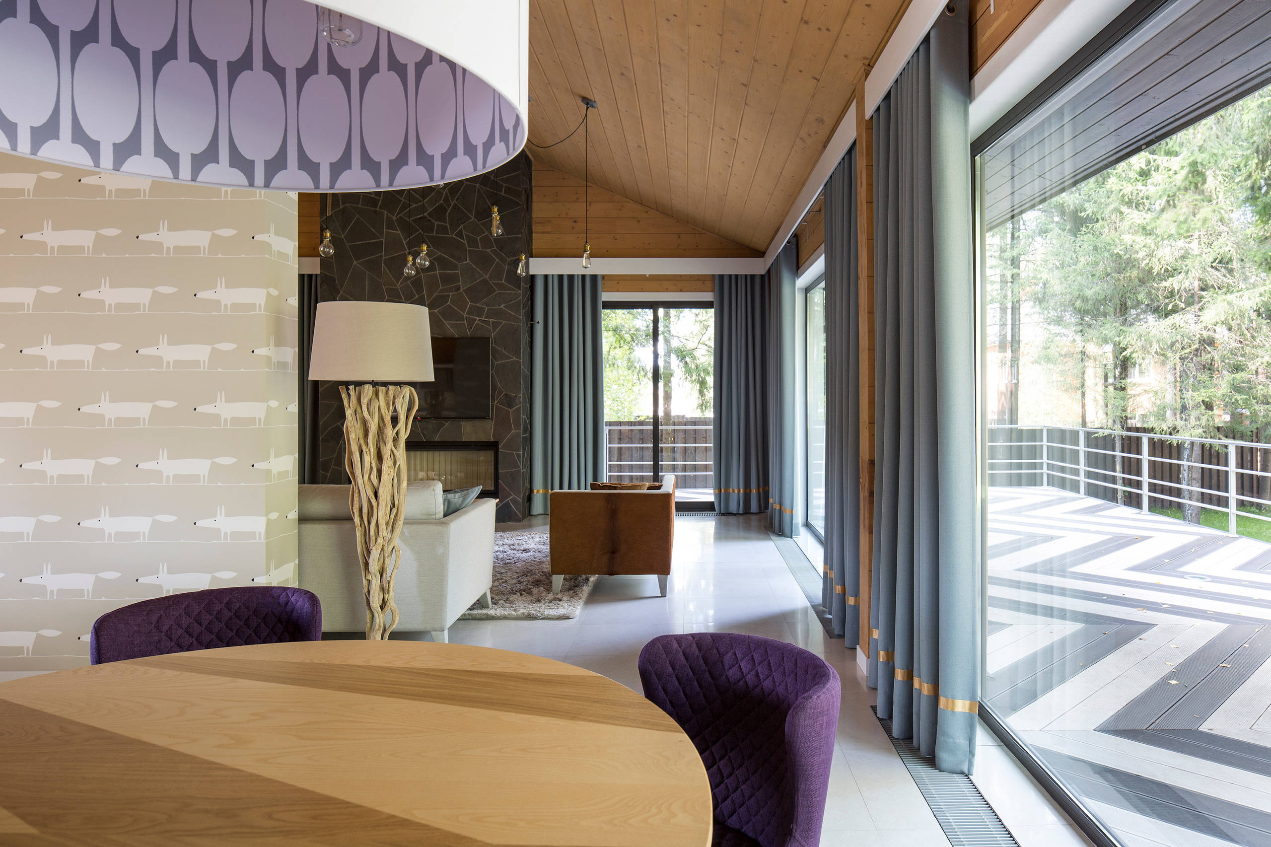 Houzz тур: Зигзаги на подмосковной даче