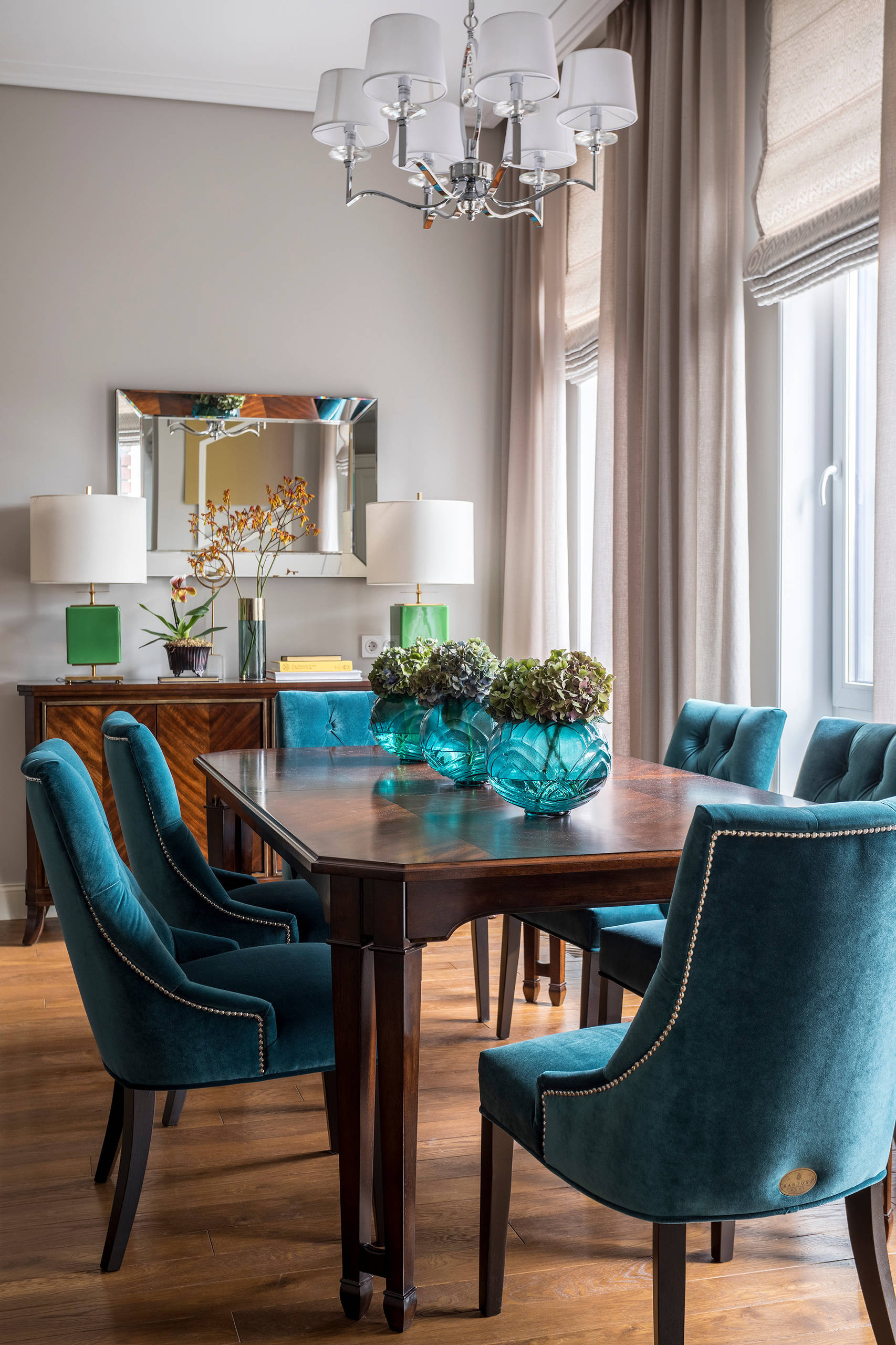 Houzz тур: Интерьер с бирюзовыми акцентами