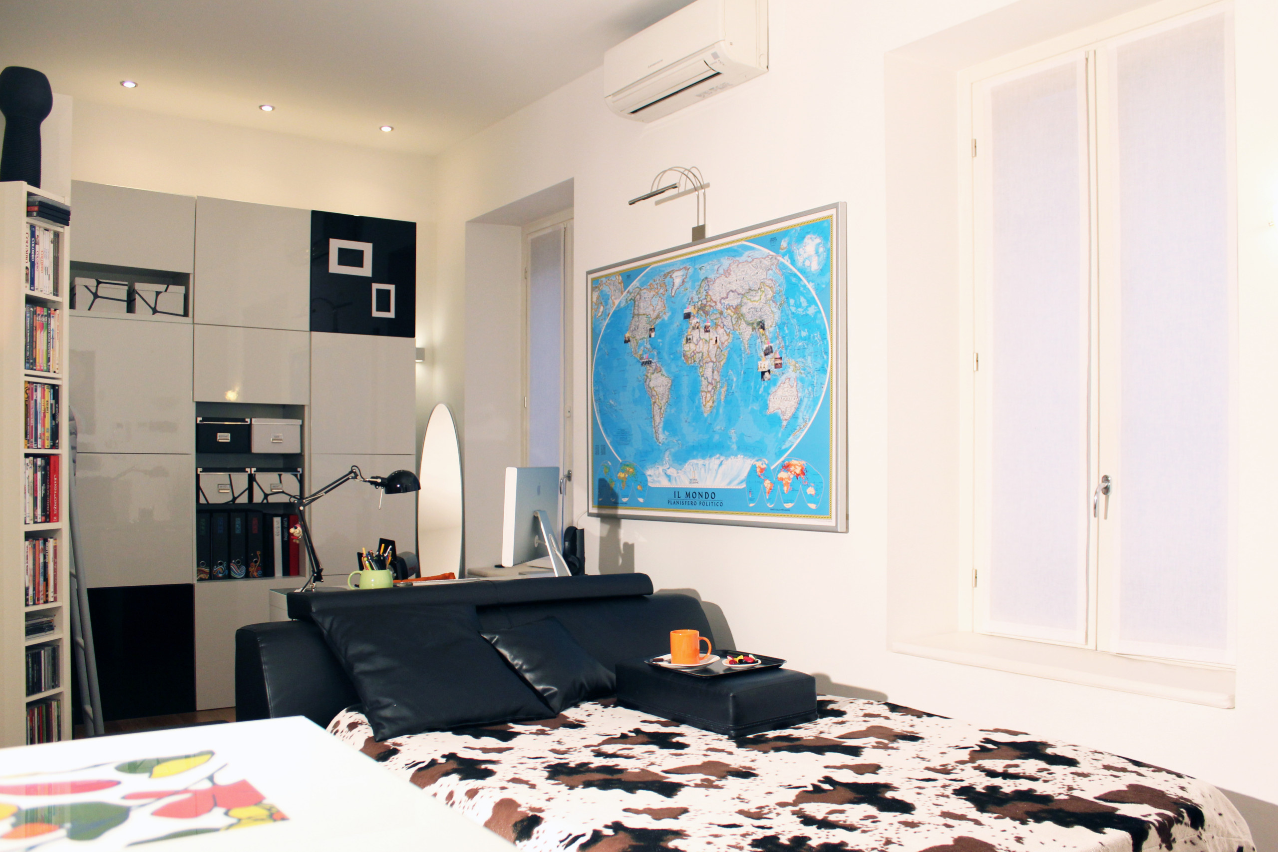 В закладки: Дизайн студии 30 кв.м — в тесноте, но не в обиде