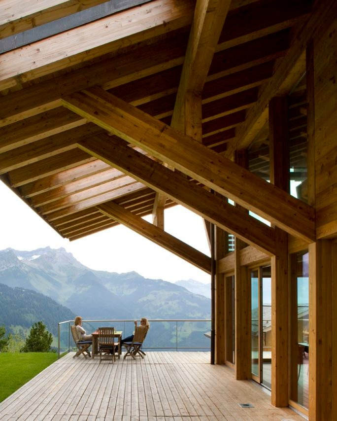 Личный опыт: Реконструкция шале в Швейцарии