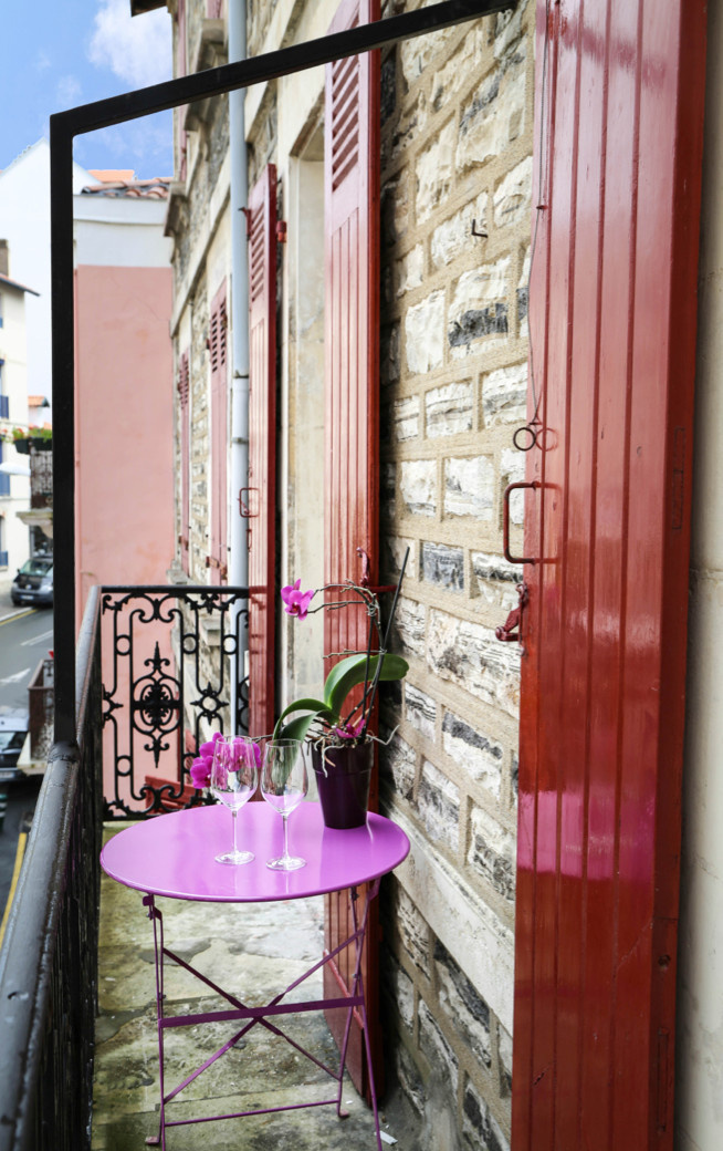 Фотоохота: 86 дизайн-идей для небольшого открытого балкончика