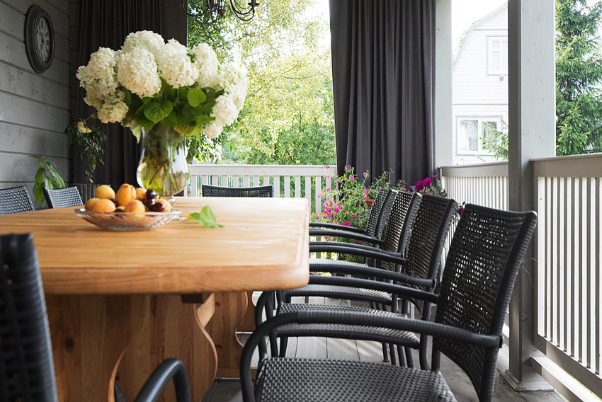 Занавес: Ткани в саду как доступная декоративная роскошь