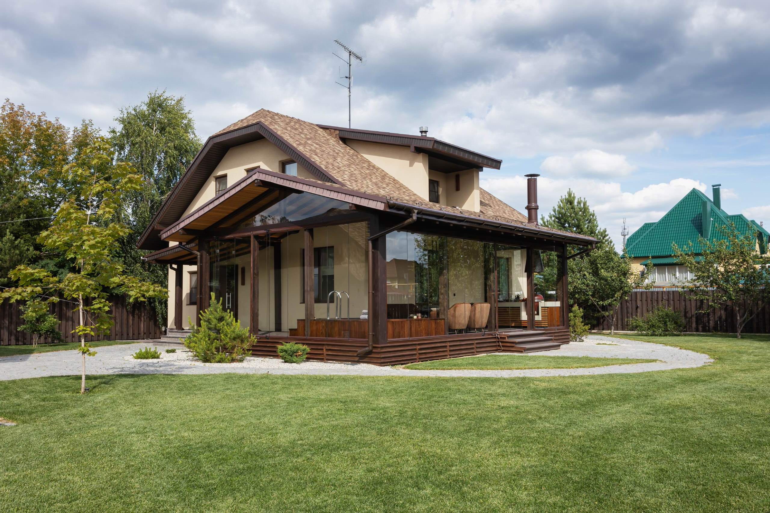 Цена проекта с фото: Терраса под Екатеринбургом за 2 808 234 ₽