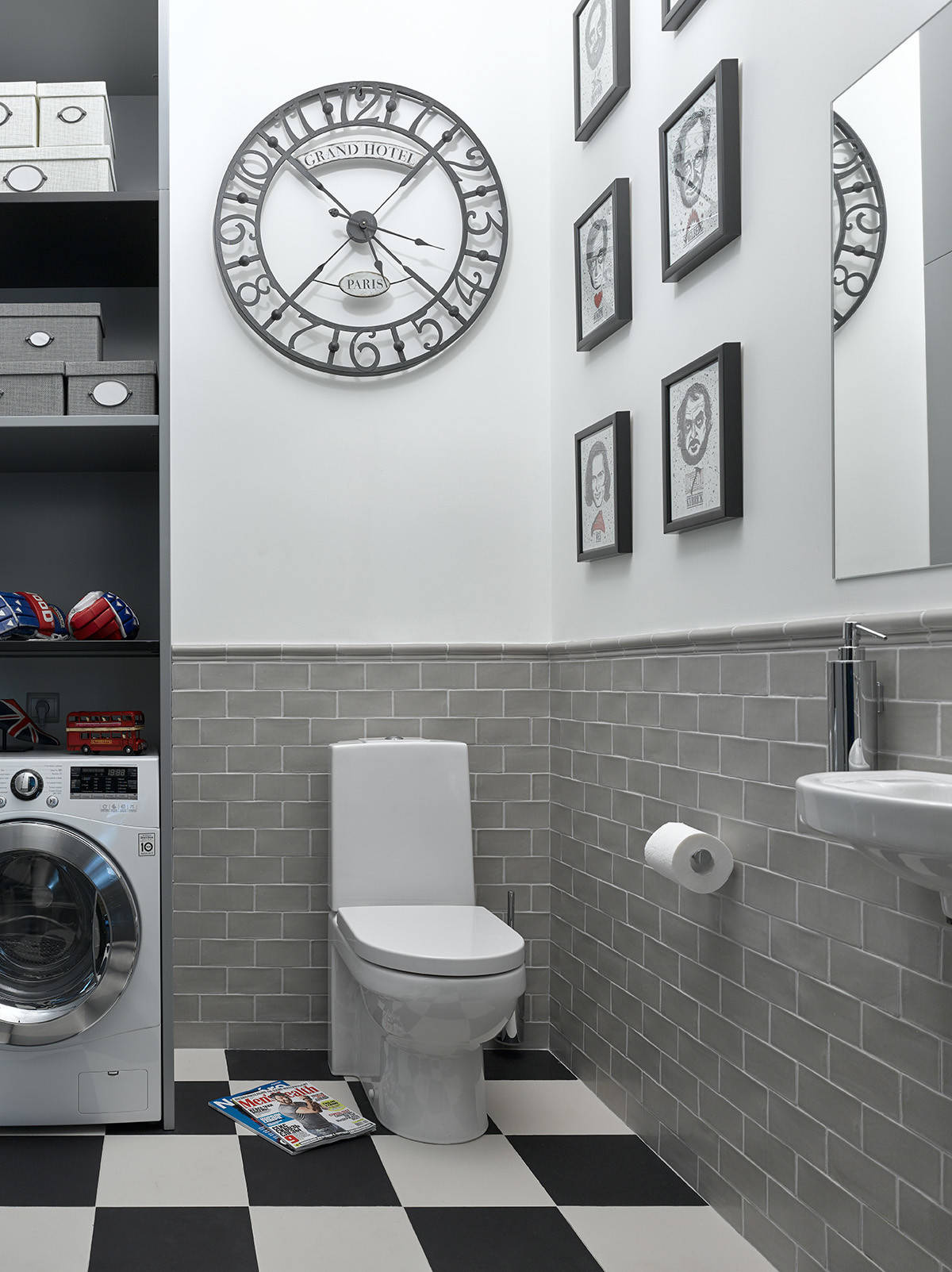 Фотоохота: 27 идей, куда поставить стиральную машину